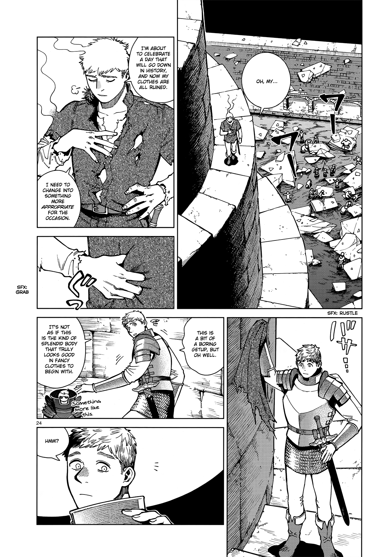 Dungeon Meshi Chapter 90 page 23 - Chapter 90: Winged Lion V