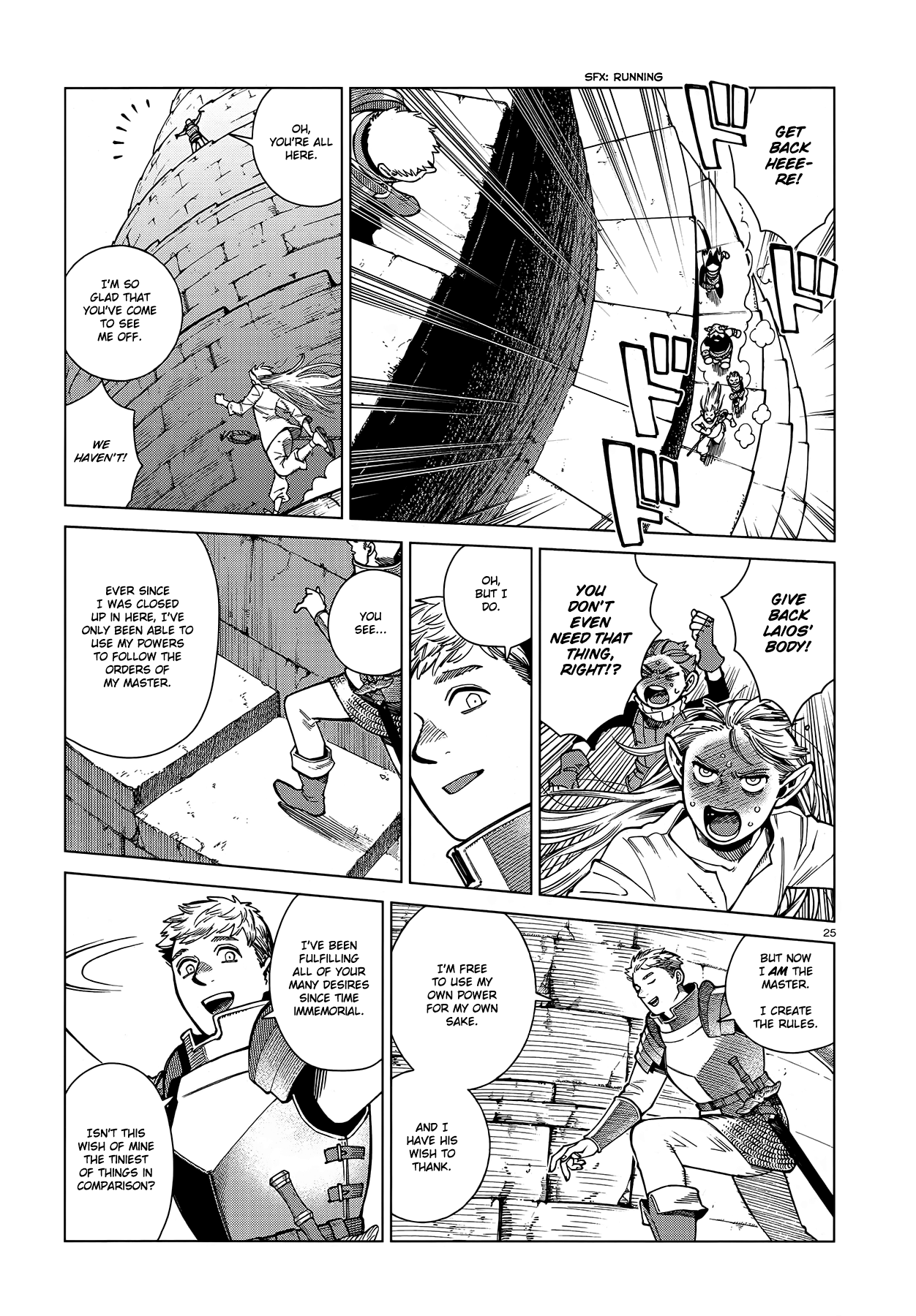 Dungeon Meshi Chapter 90 page 24 - Chapter 90: Winged Lion V