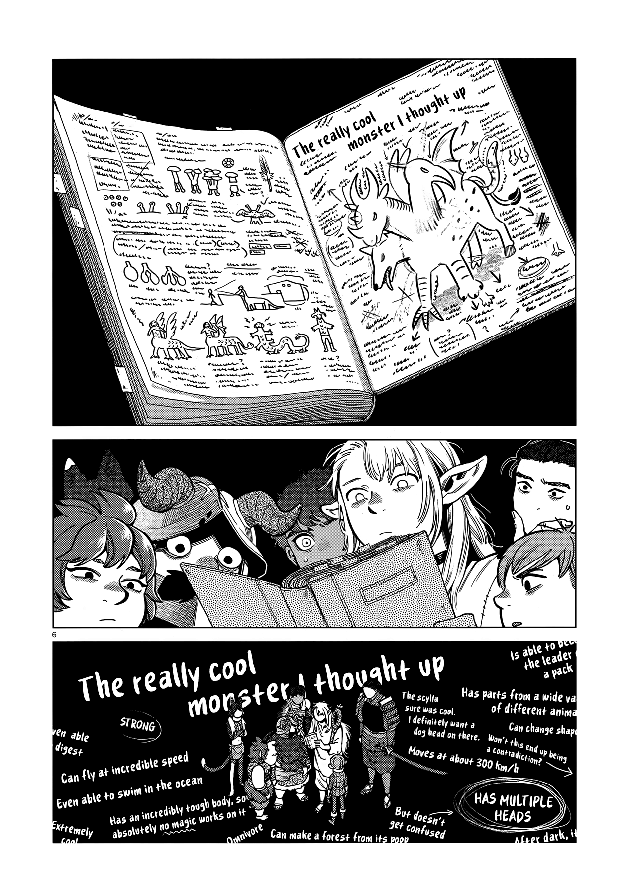 Dungeon Meshi Chapter 90 page 5 - Chapter 90: Winged Lion V