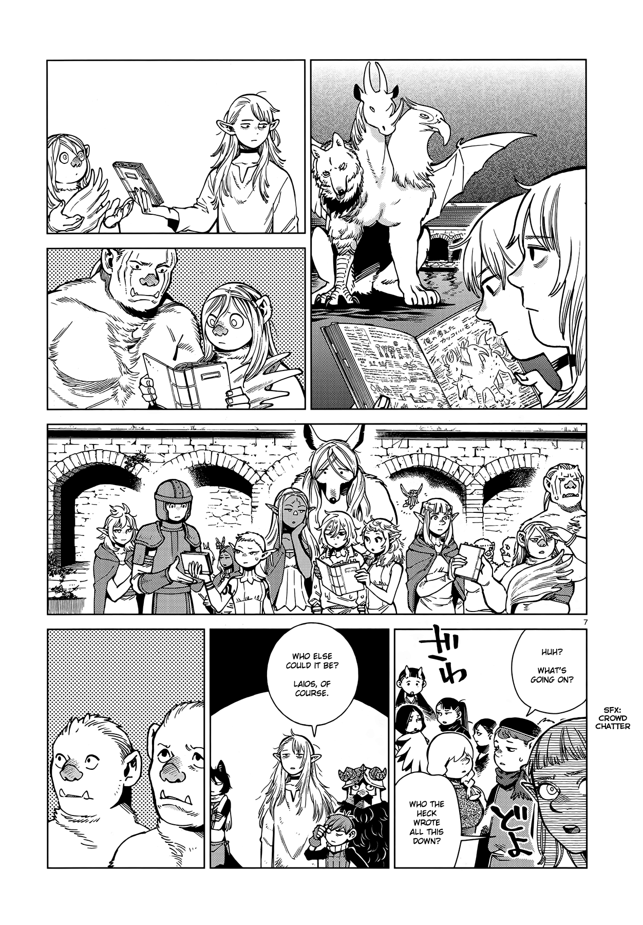 Dungeon Meshi Chapter 90 page 6 - Chapter 90: Winged Lion V