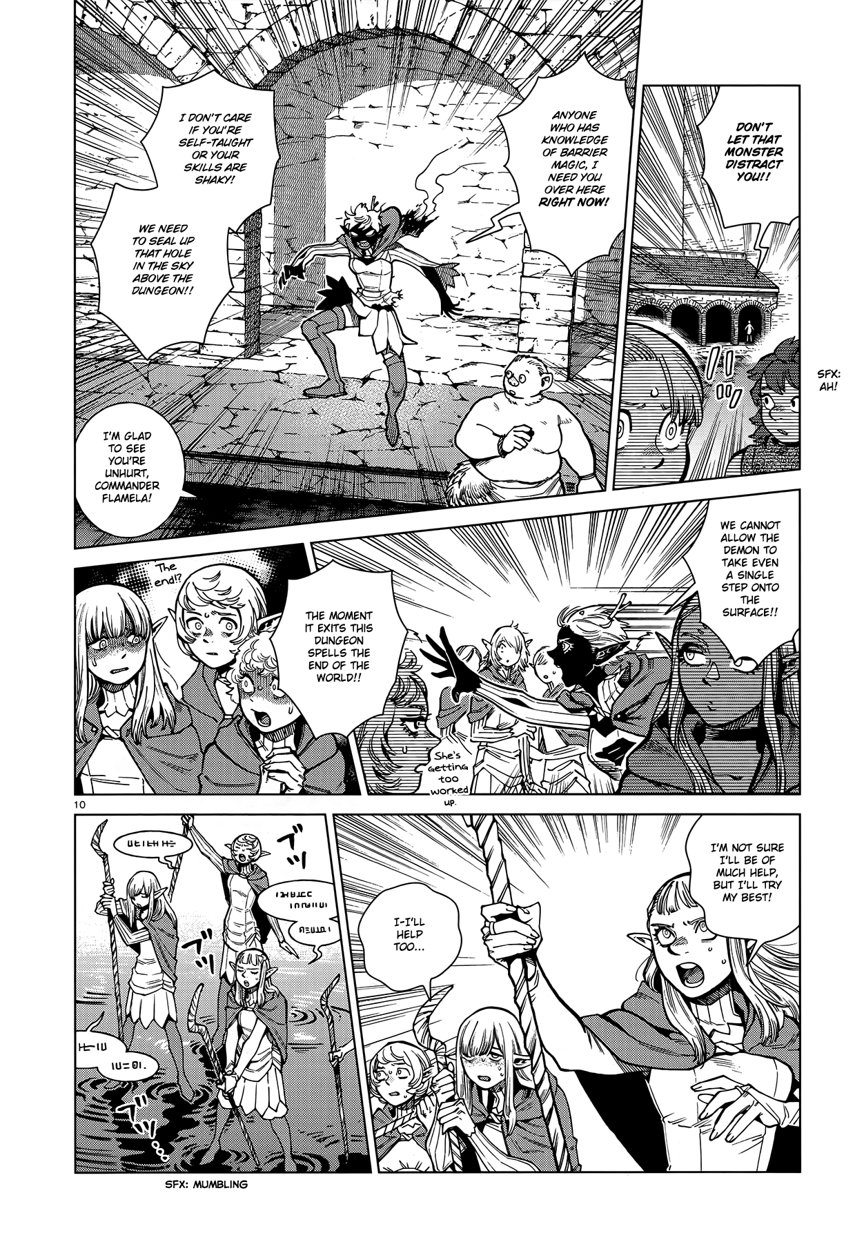 Dungeon Meshi Chapter 90 page 9 - Chapter 90: Winged Lion V