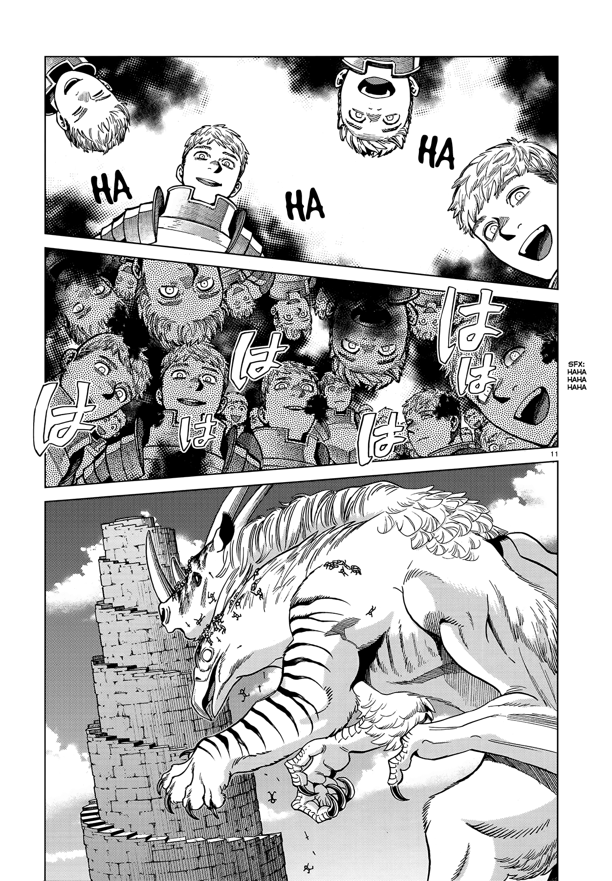 Dungeon Meshi Chapter 91 page 11 - Chapter 91: Winged Lion VI