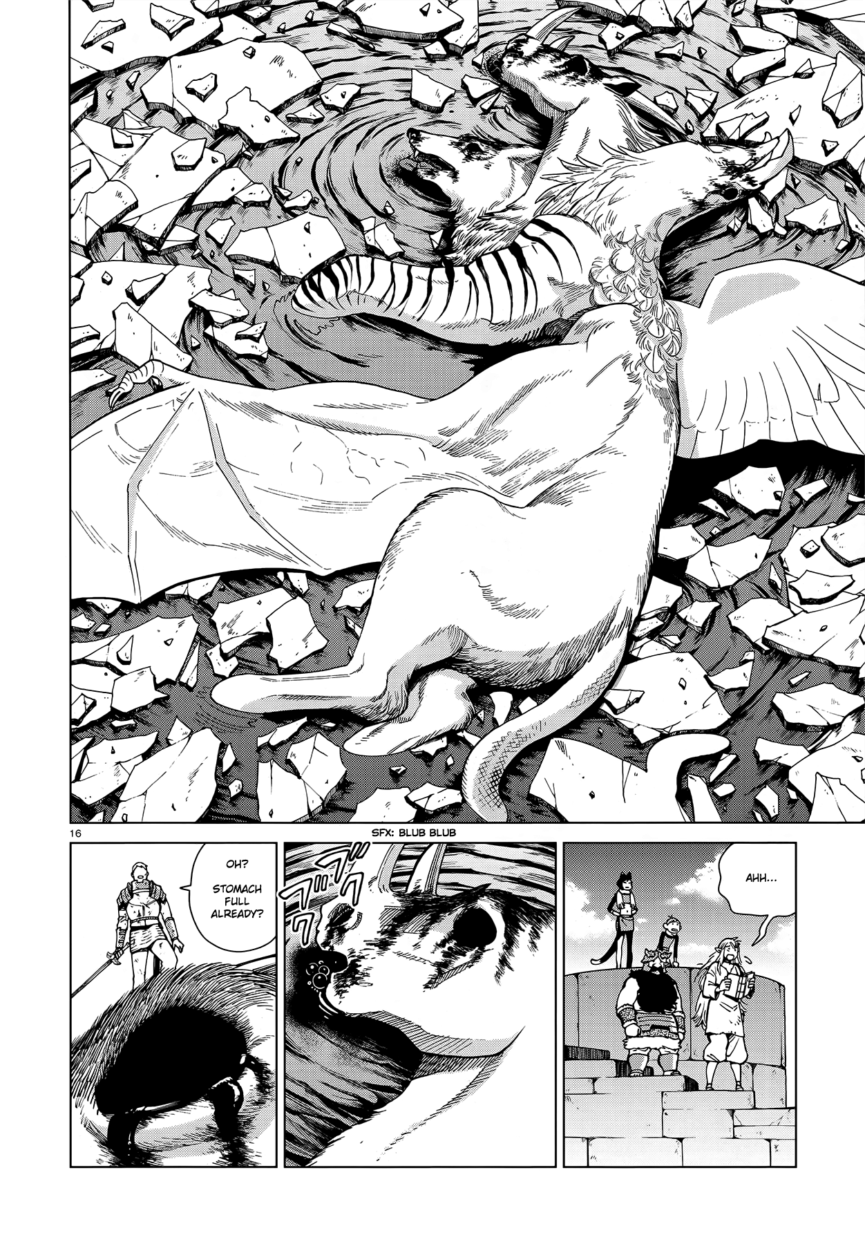 Dungeon Meshi Chapter 91 page 16 - Chapter 91: Winged Lion VI