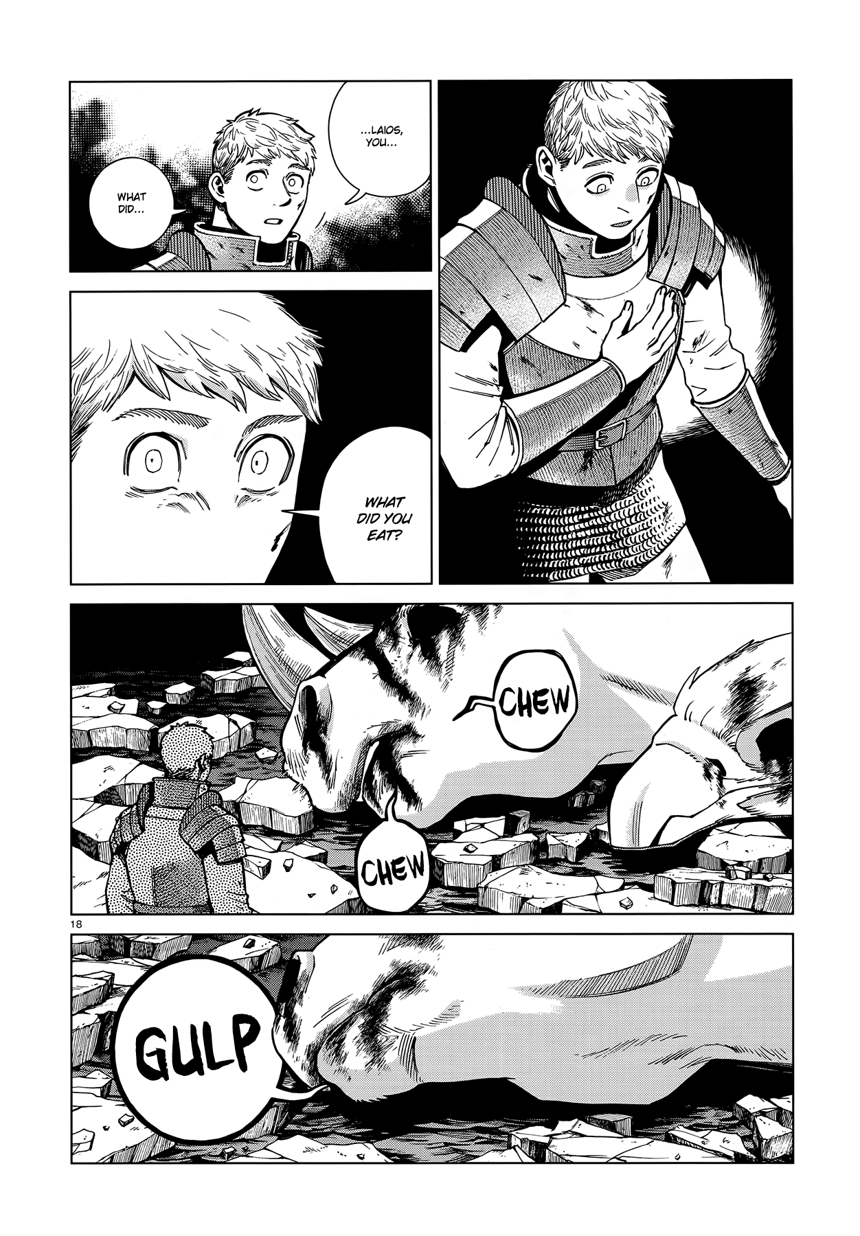 Dungeon Meshi Chapter 91 page 18 - Chapter 91: Winged Lion VI