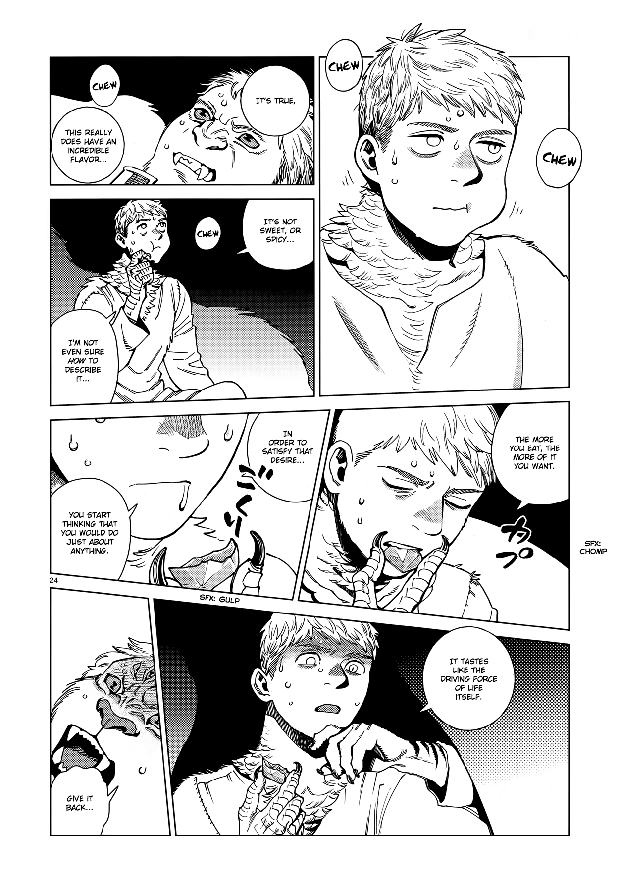 Dungeon Meshi Chapter 91 page 24 - Chapter 91: Winged Lion VI