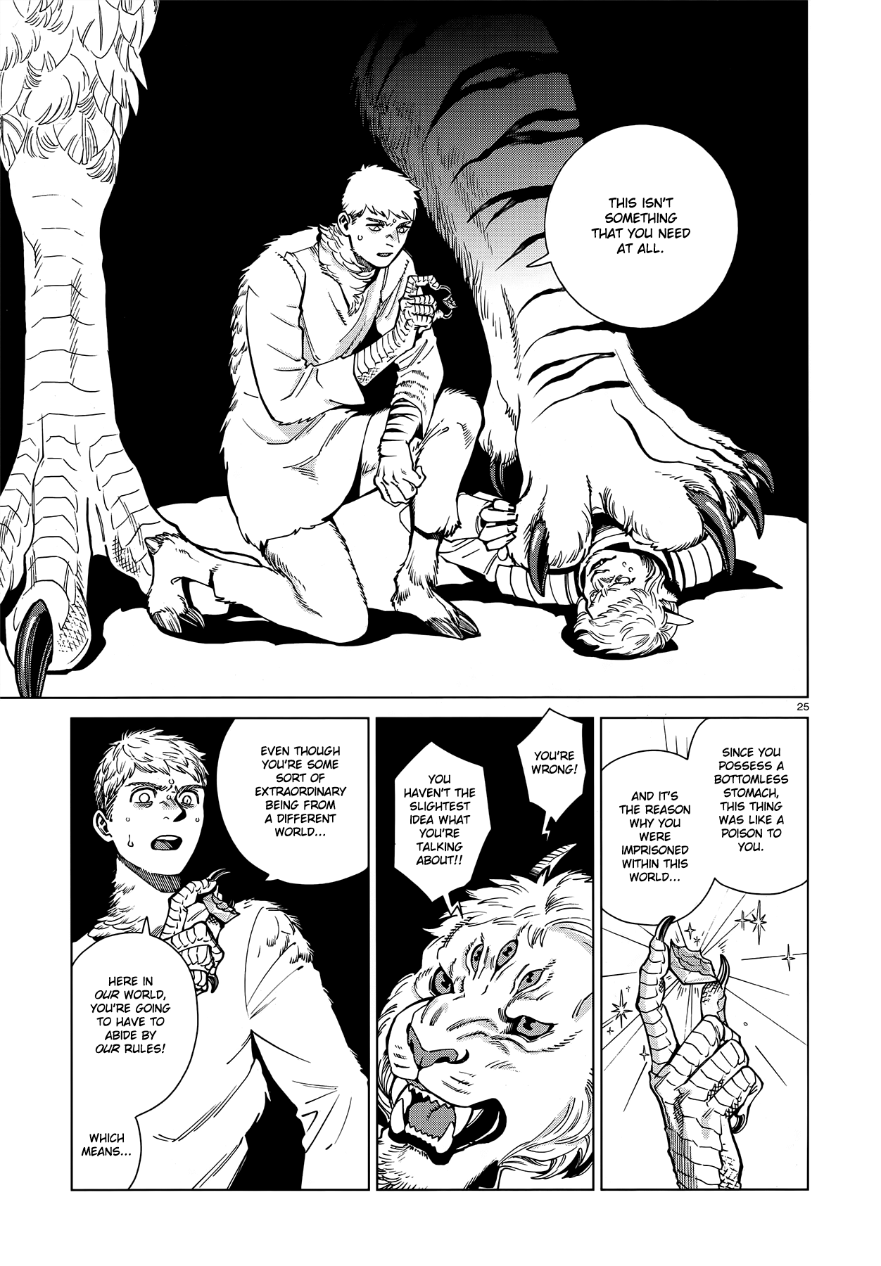 Dungeon Meshi Chapter 91 page 25 - Chapter 91: Winged Lion VI