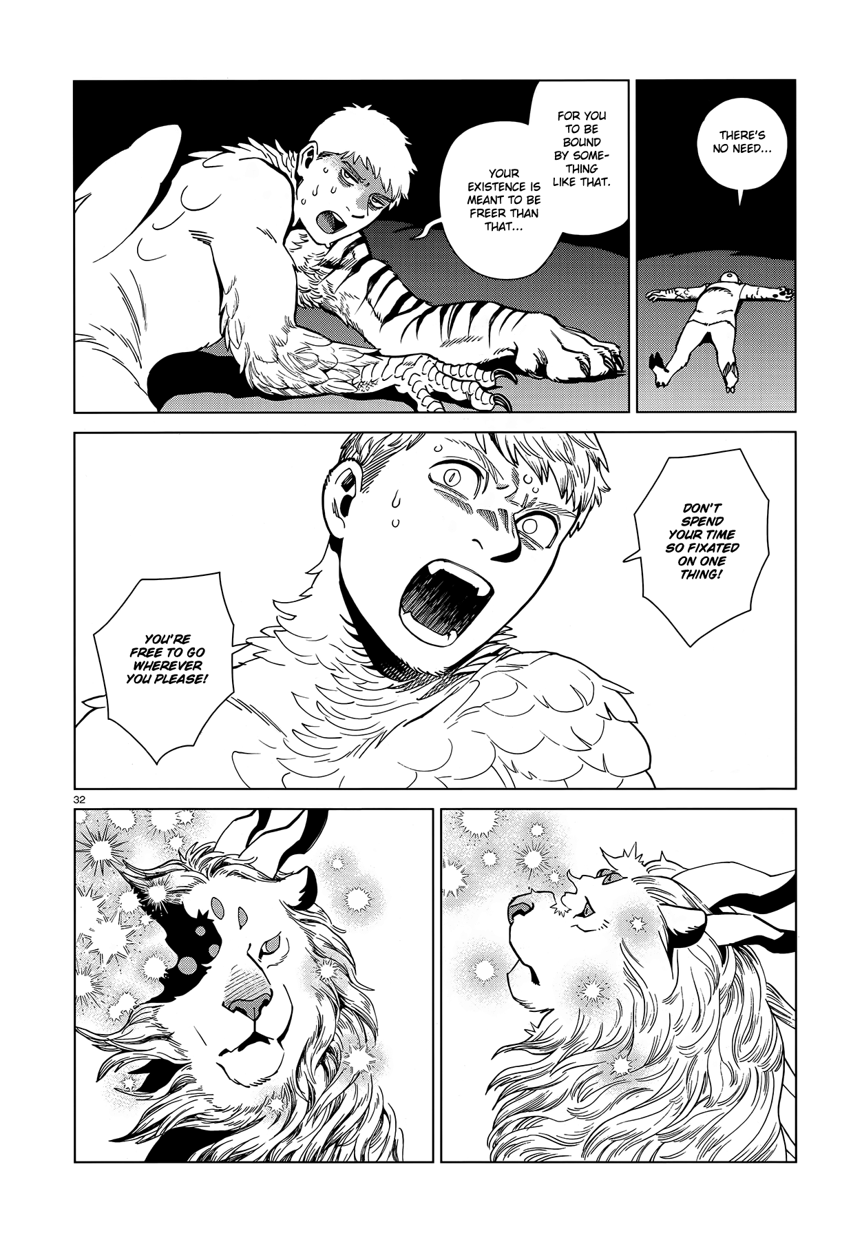 Dungeon Meshi Chapter 91 page 31 - Chapter 91: Winged Lion VI