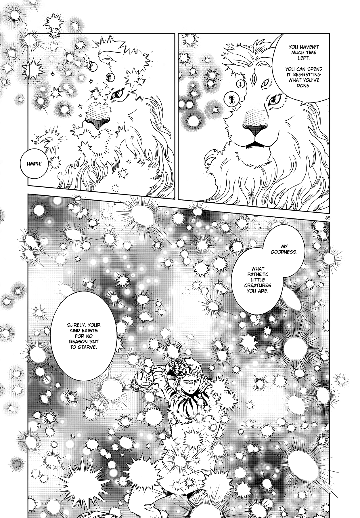 Dungeon Meshi Chapter 91 page 34 - Chapter 91: Winged Lion VI