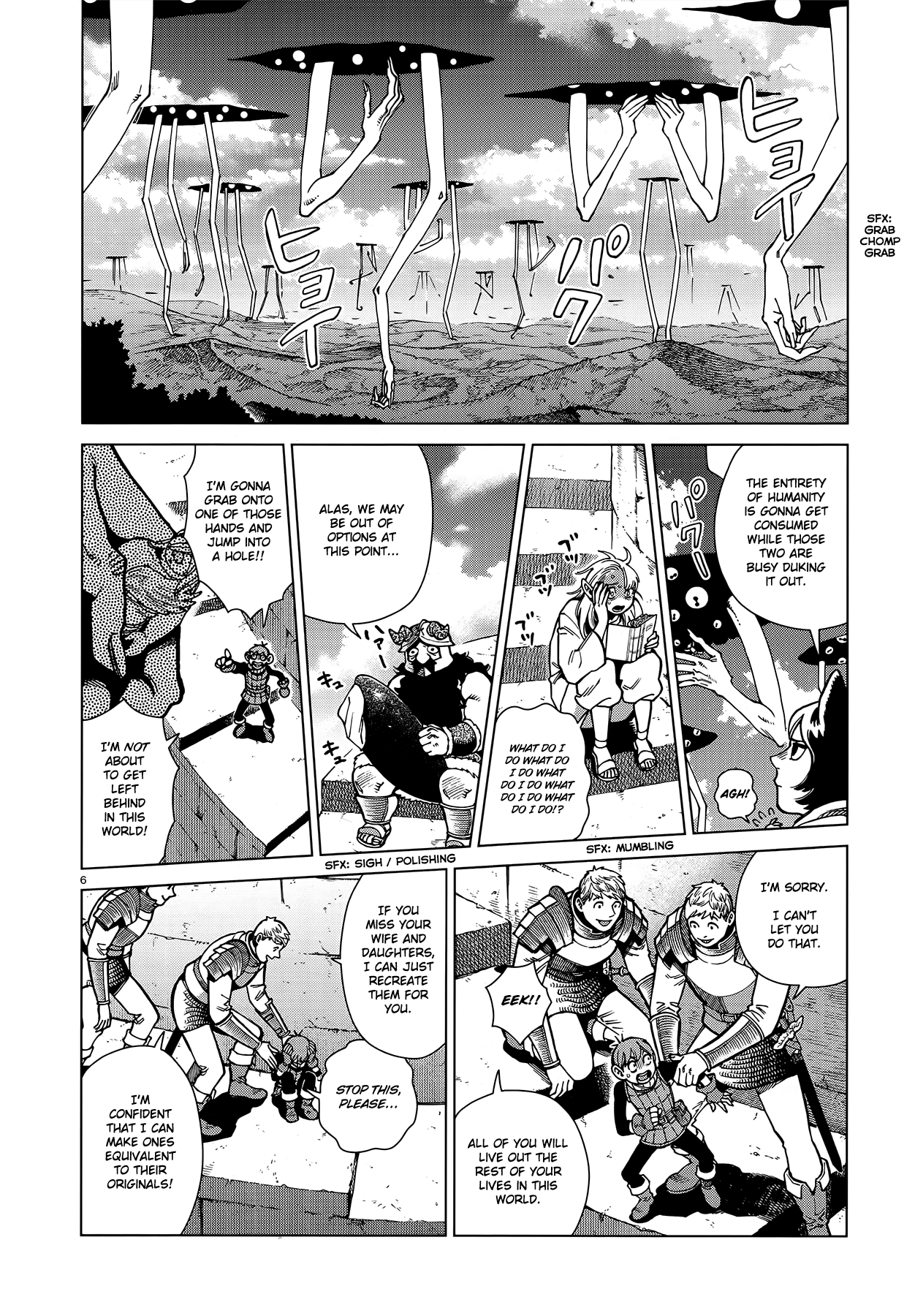 Dungeon Meshi Chapter 91 page 6 - Chapter 91: Winged Lion VI