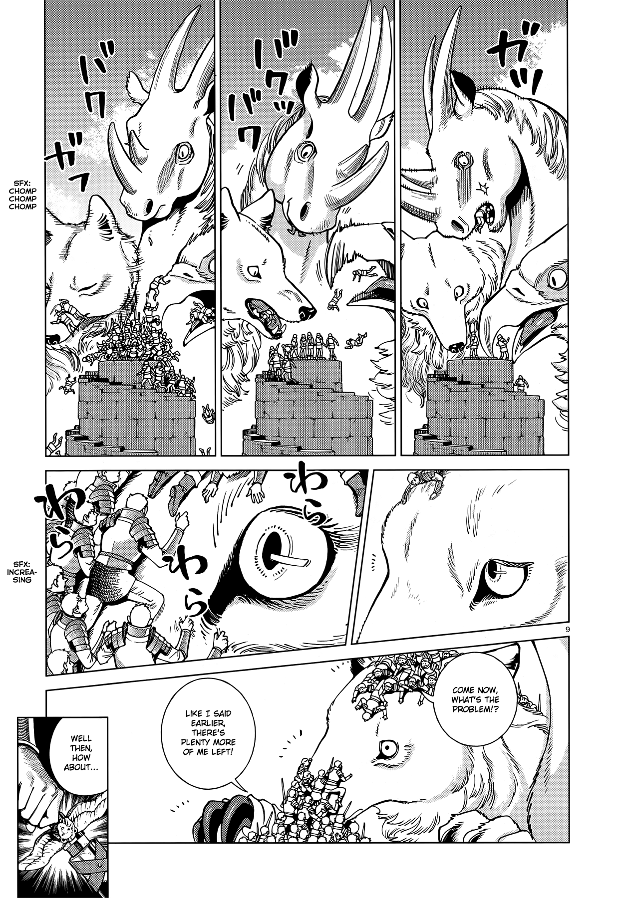 Dungeon Meshi Chapter 91 page 9 - Chapter 91: Winged Lion VI