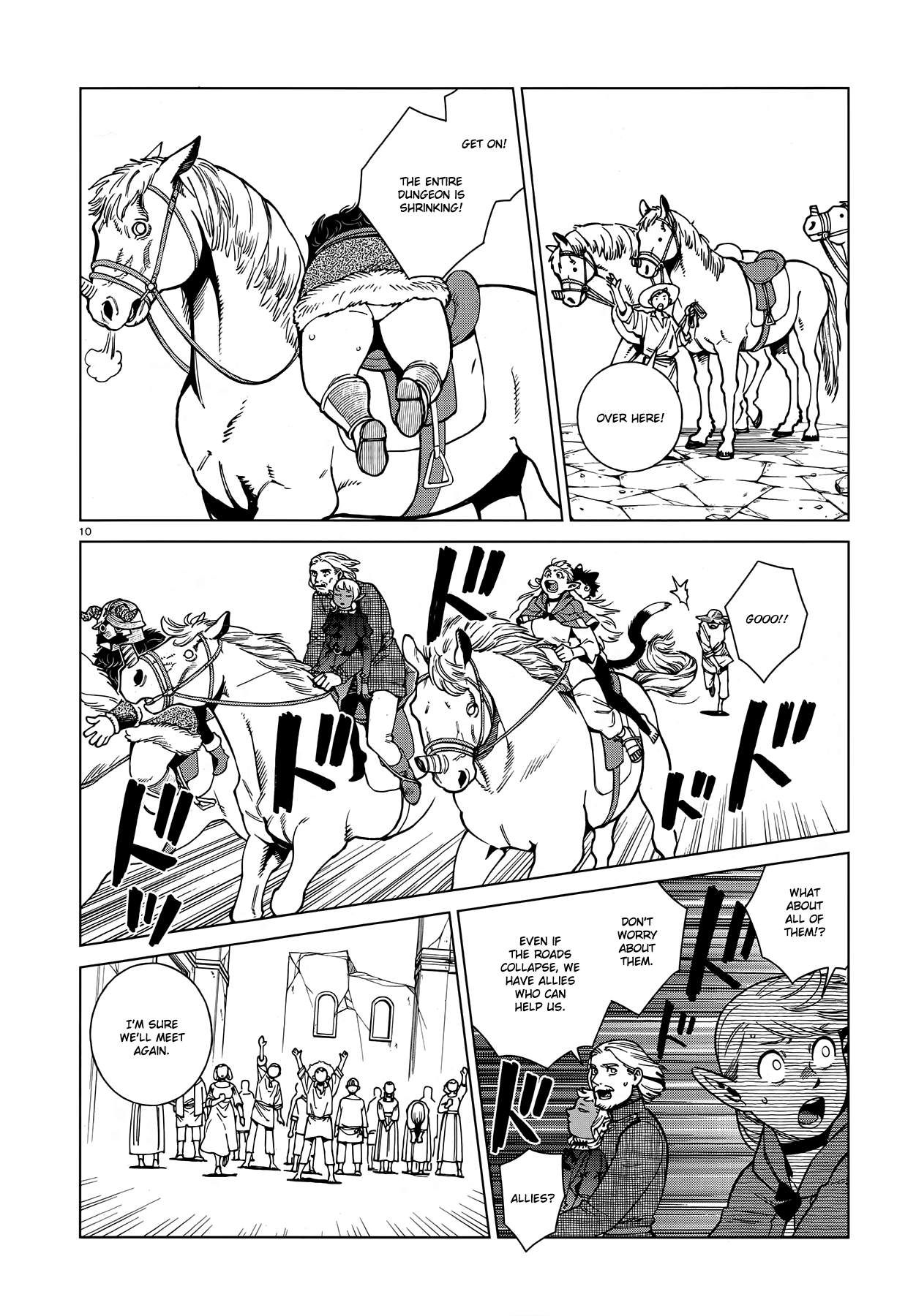 Dungeon Meshi Chapter 92 page 10 - Chapter 92: The Island