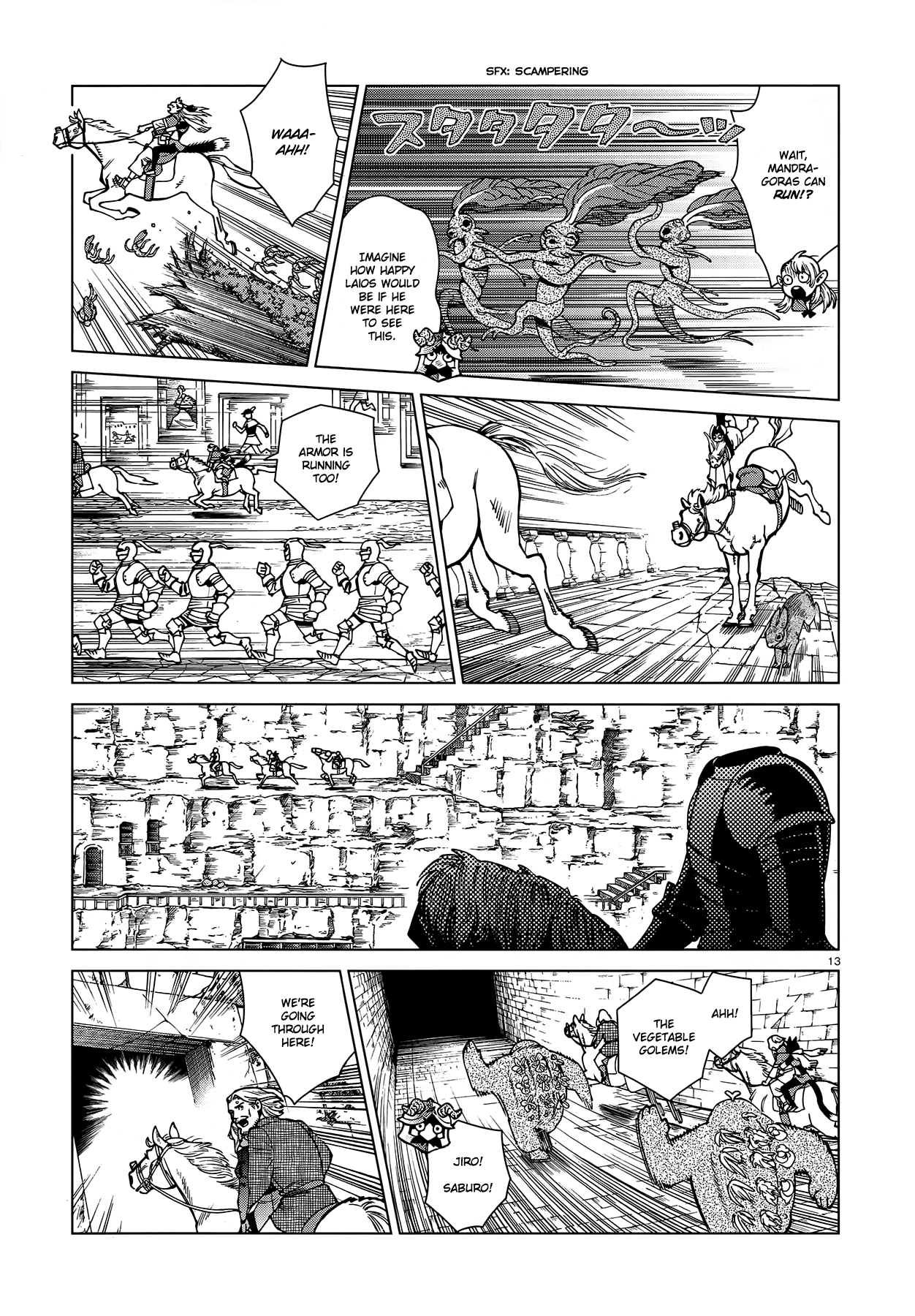 Dungeon Meshi Chapter 92 page 13 - Chapter 92: The Island