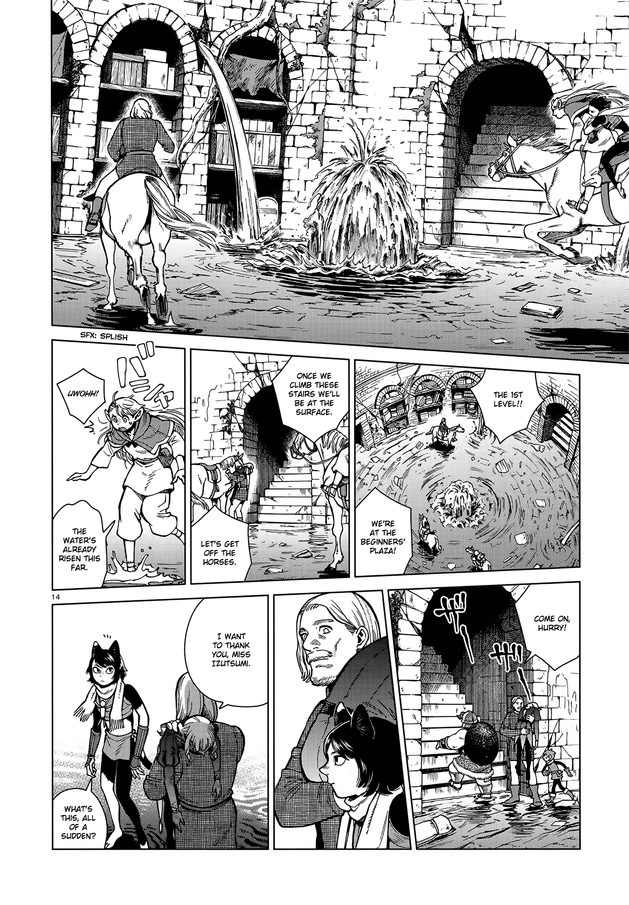 Dungeon Meshi Chapter 92 page 14 - Chapter 92: The Island
