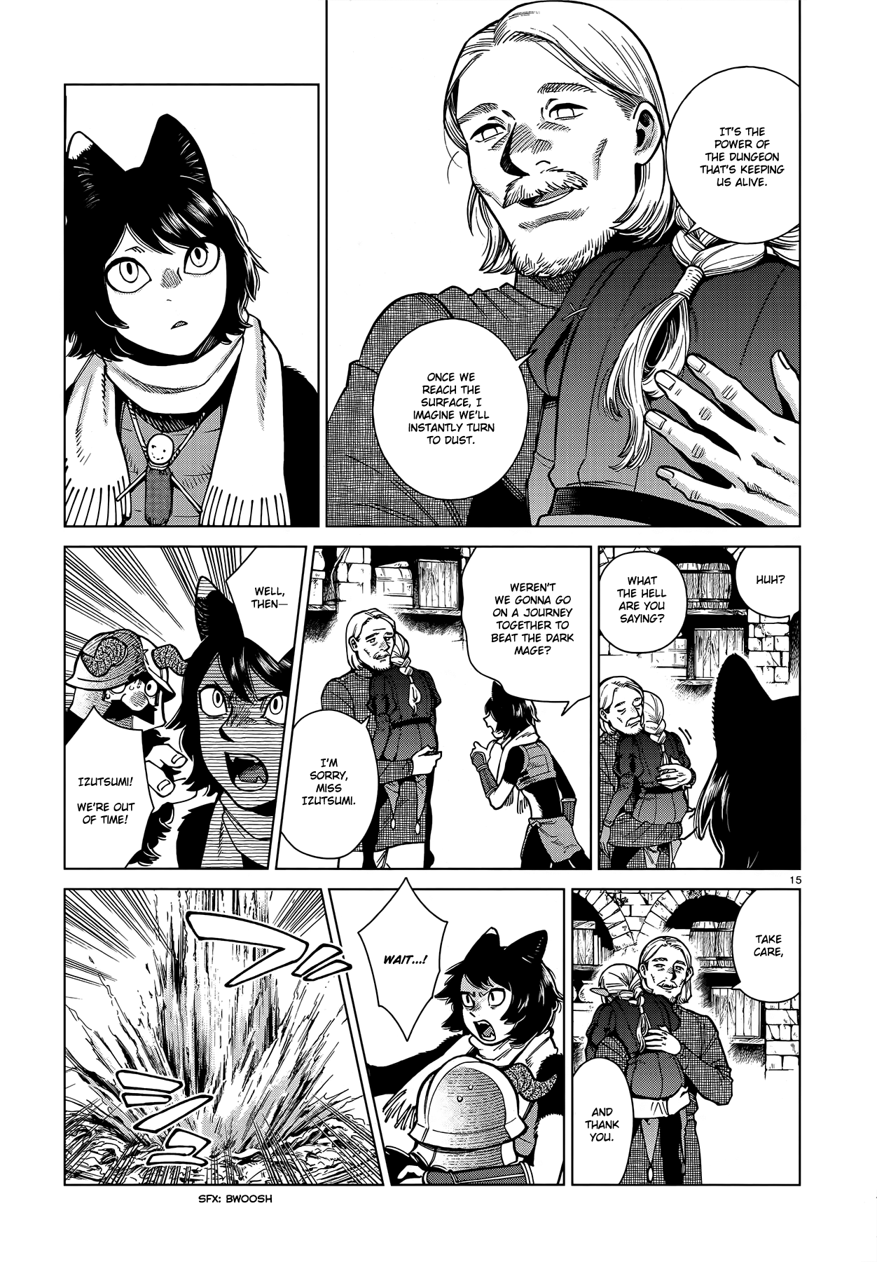 Dungeon Meshi Chapter 92 page 15 - Chapter 92: The Island