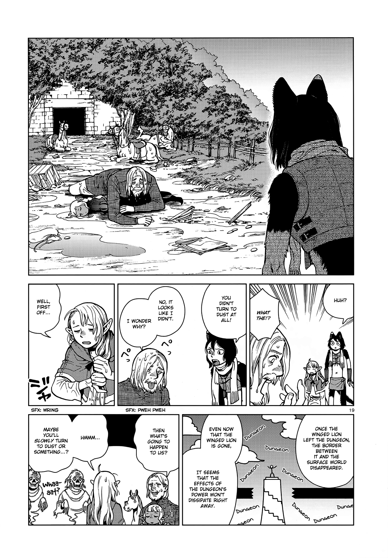Dungeon Meshi Chapter 92 page 19 - Chapter 92: The Island