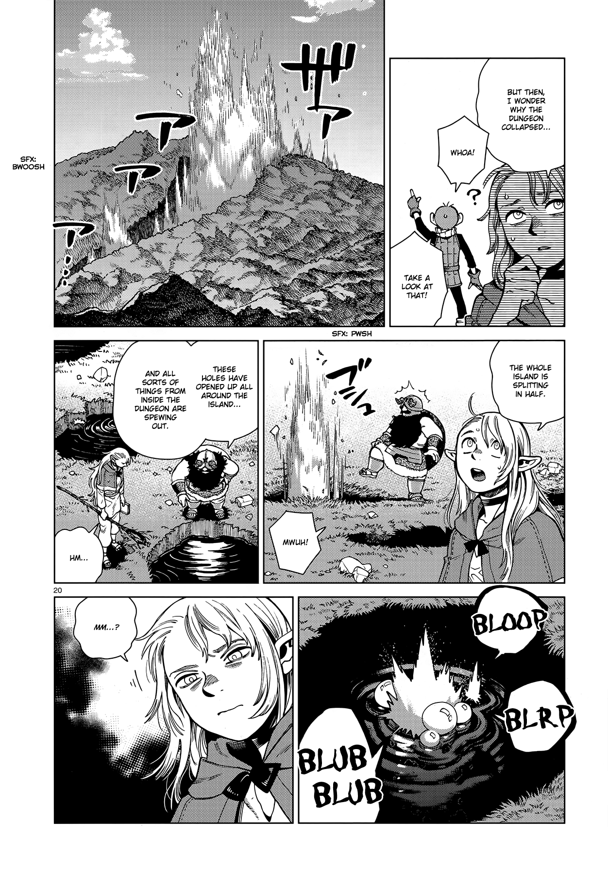 Dungeon Meshi Chapter 92 page 20 - Chapter 92: The Island