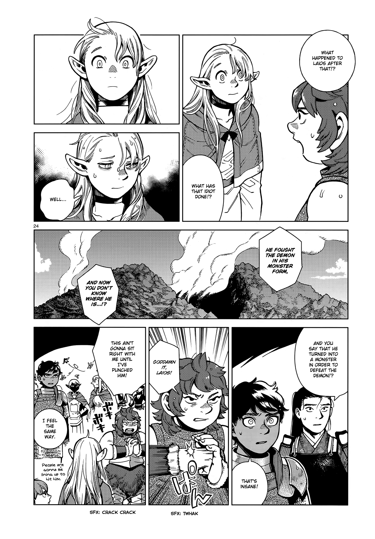 Dungeon Meshi Chapter 92 page 24 - Chapter 92: The Island