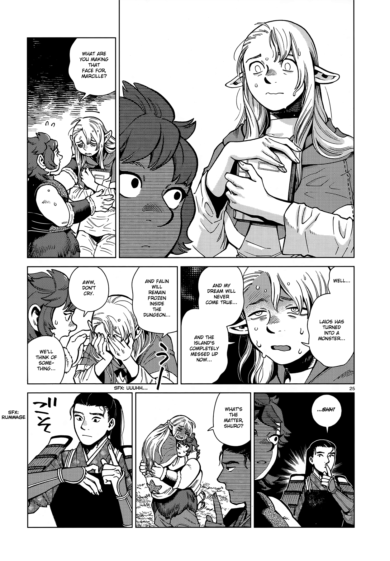 Dungeon Meshi Chapter 92 page 25 - Chapter 92: The Island