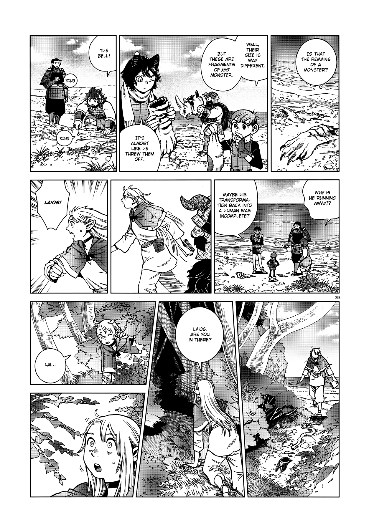 Dungeon Meshi Chapter 92 page 29 - Chapter 92: The Island