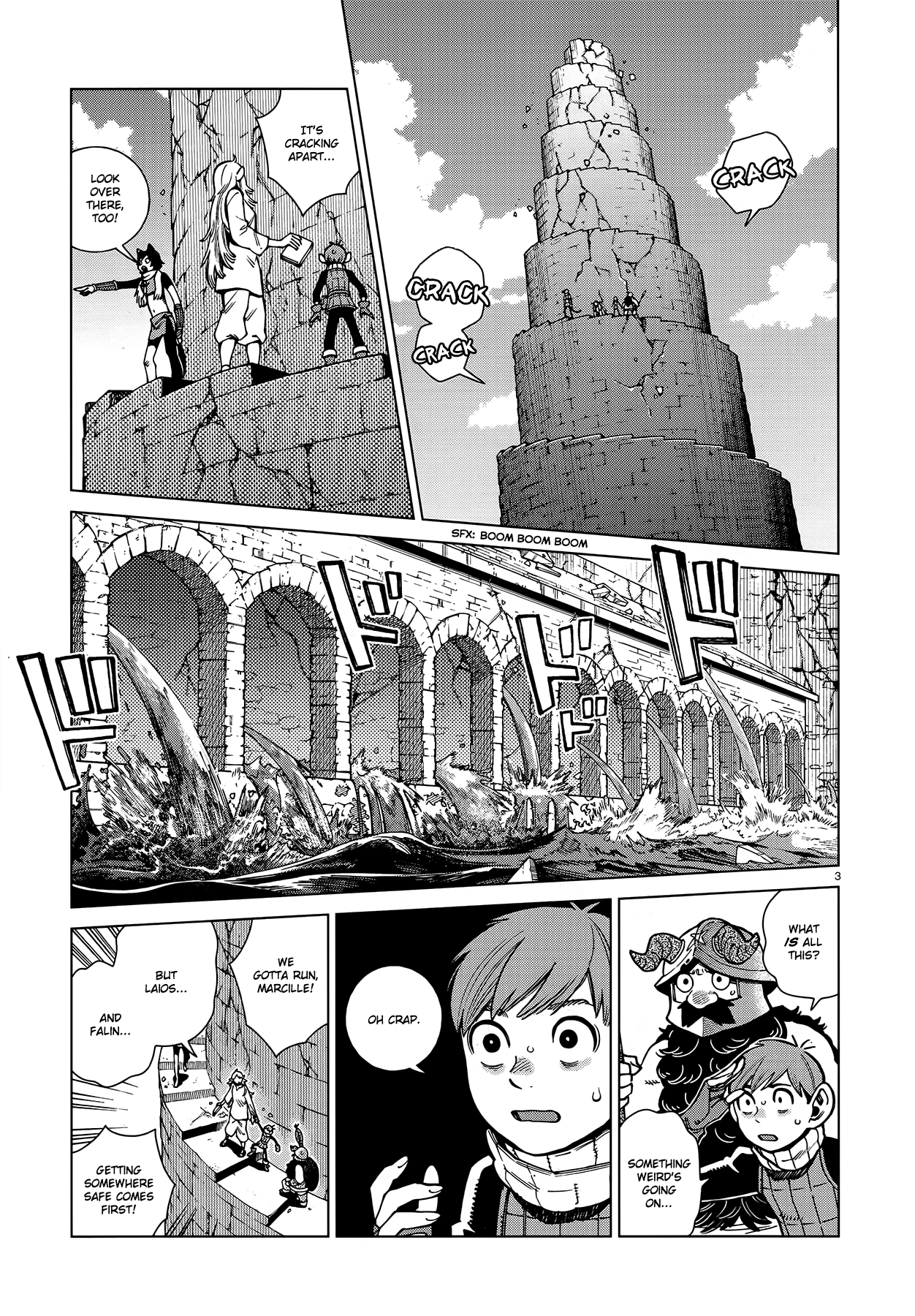 Dungeon Meshi Chapter 92 page 3 - Chapter 92: The Island