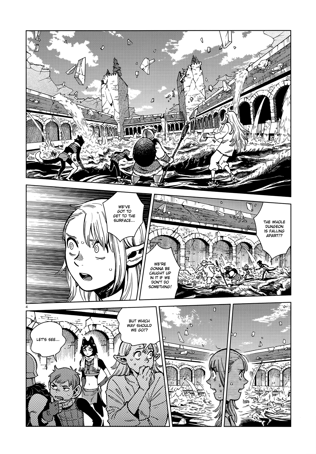 Dungeon Meshi Chapter 92 page 4 - Chapter 92: The Island