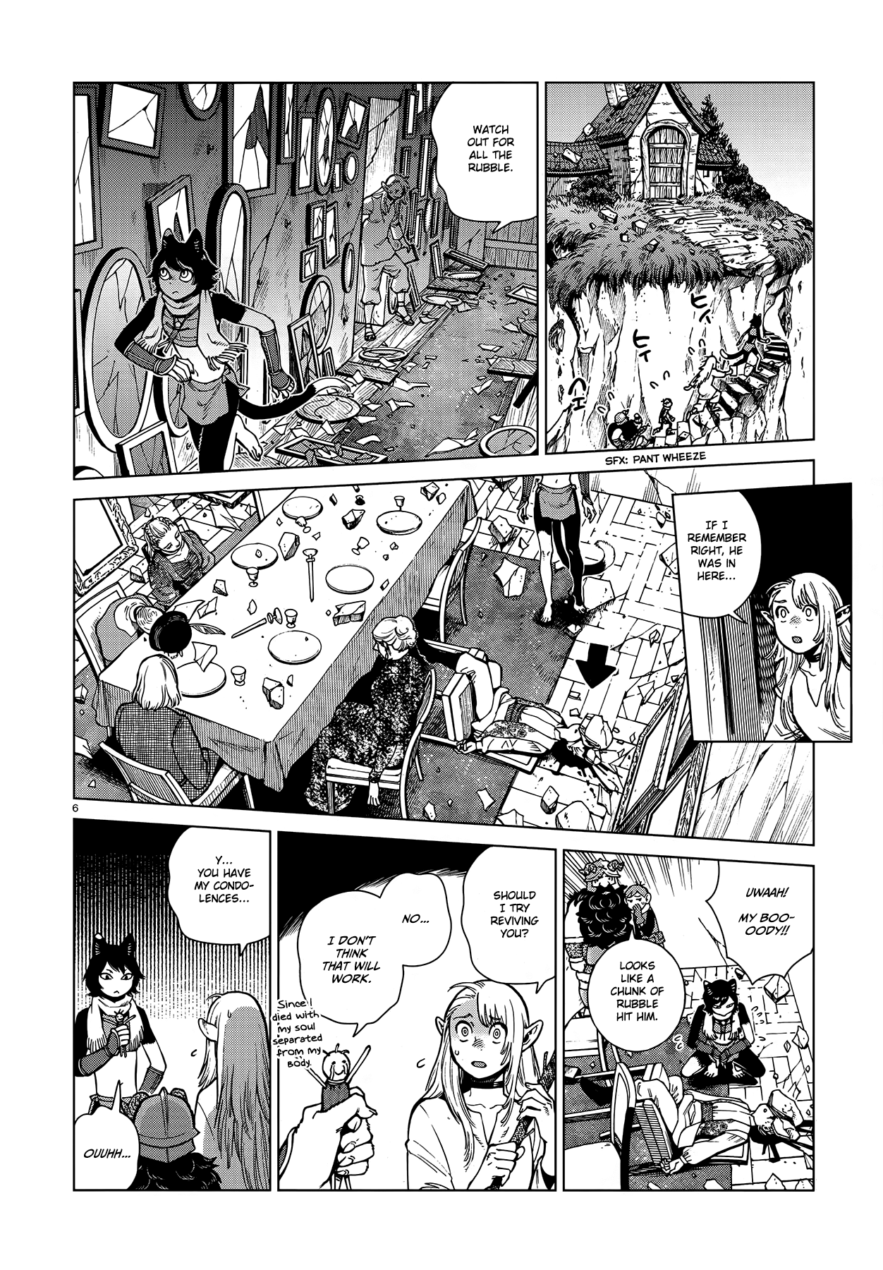 Dungeon Meshi Chapter 92 page 6 - Chapter 92: The Island