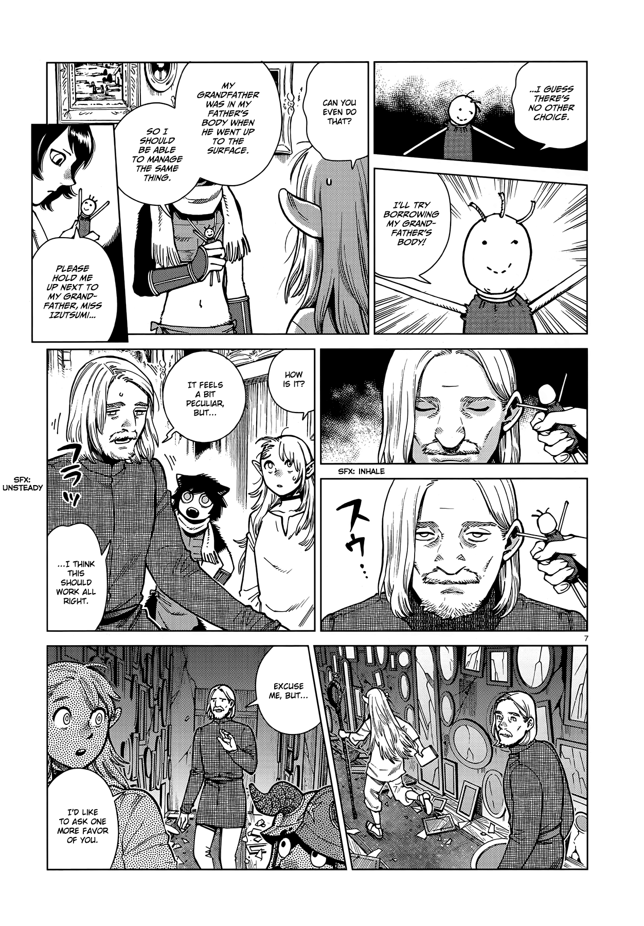 Dungeon Meshi Chapter 92 page 7 - Chapter 92: The Island