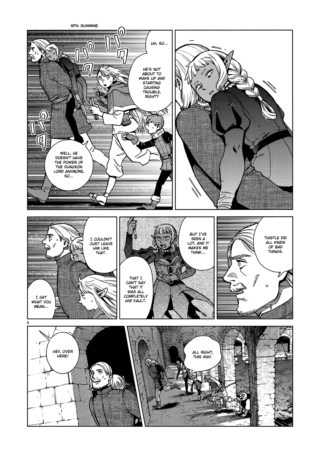 Dungeon Meshi Chapter 92 page 8 - Chapter 92: The Island