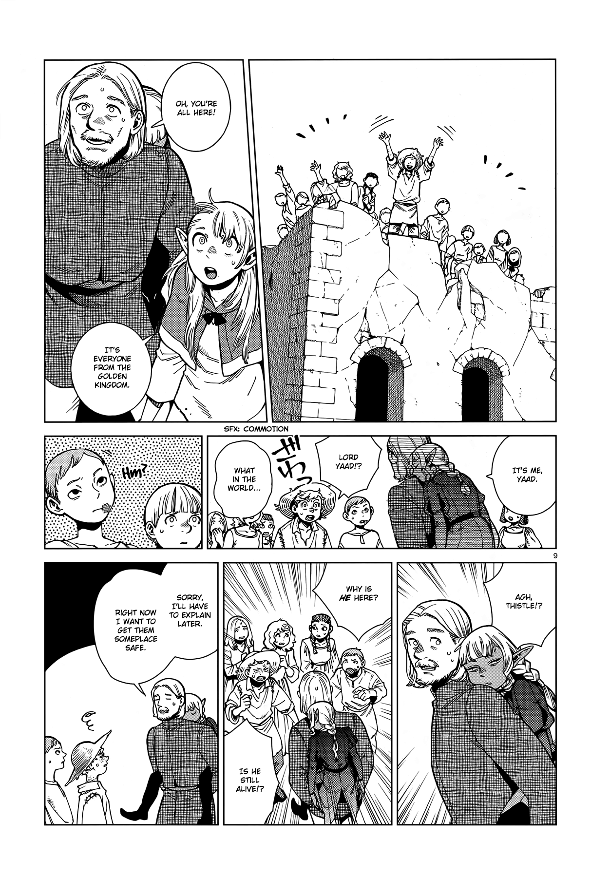 Dungeon Meshi Chapter 92 page 9 - Chapter 92: The Island