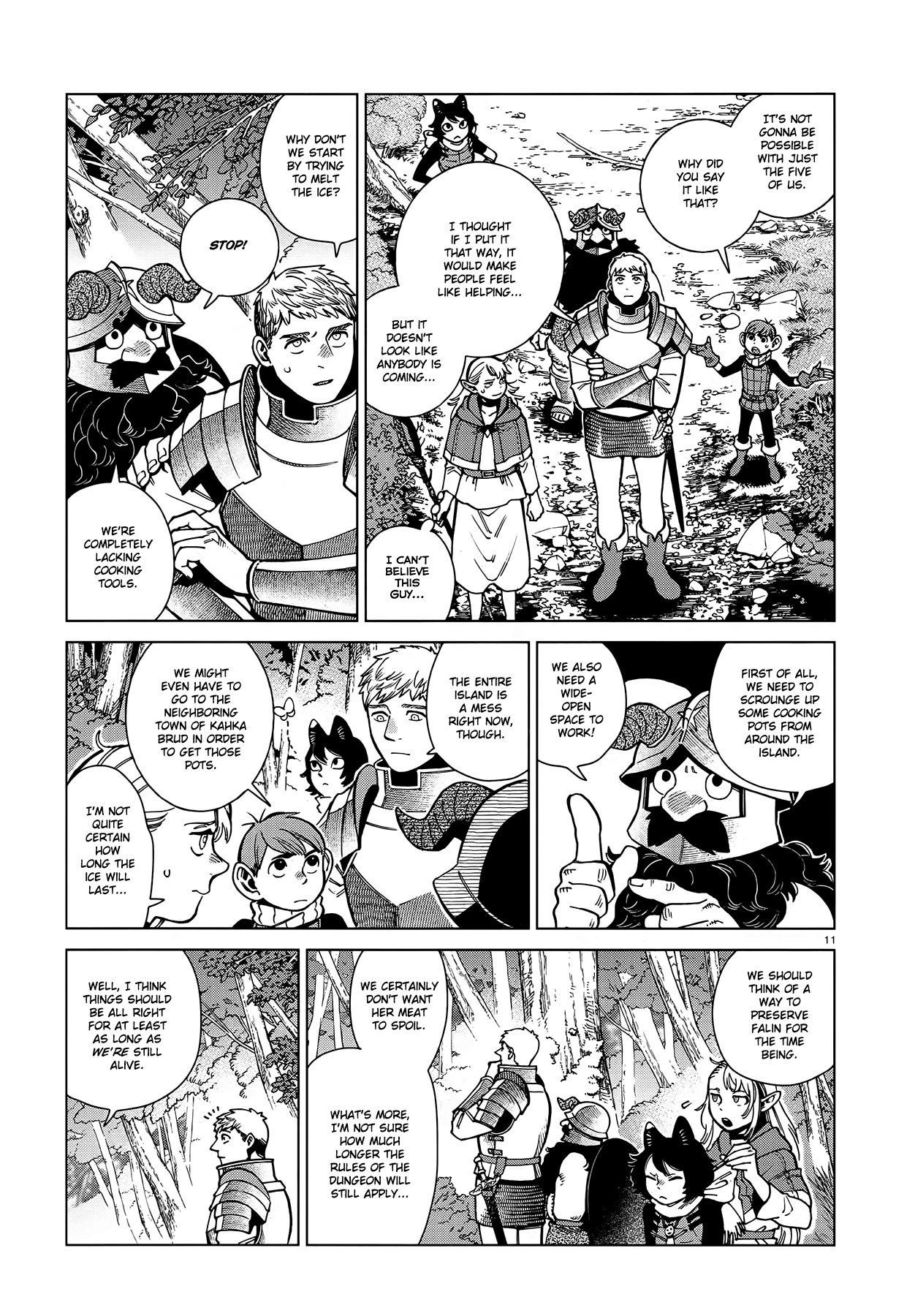 Dungeon Meshi Chapter 93 page 11 - Chapter 93: Falin I