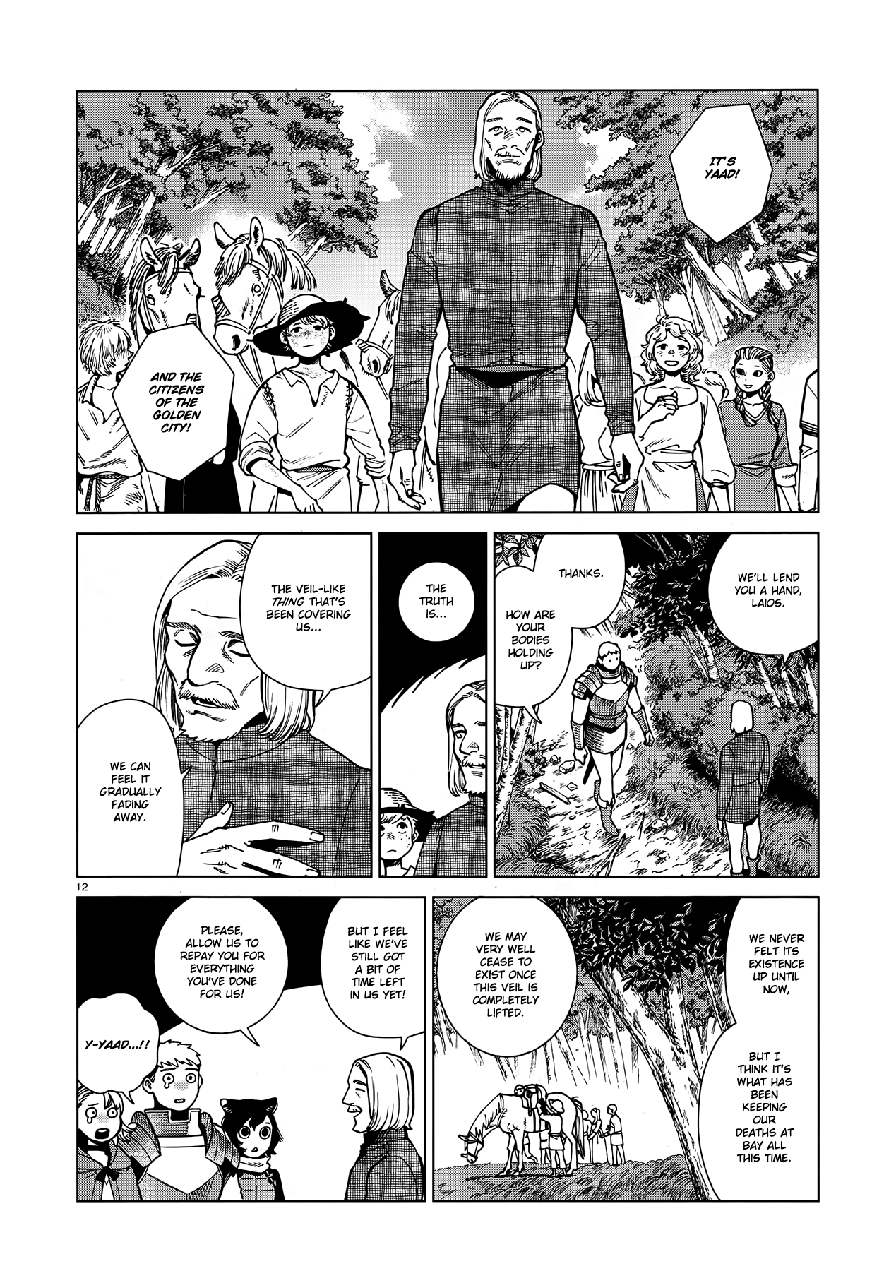 Dungeon Meshi Chapter 93 page 12 - Chapter 93: Falin I