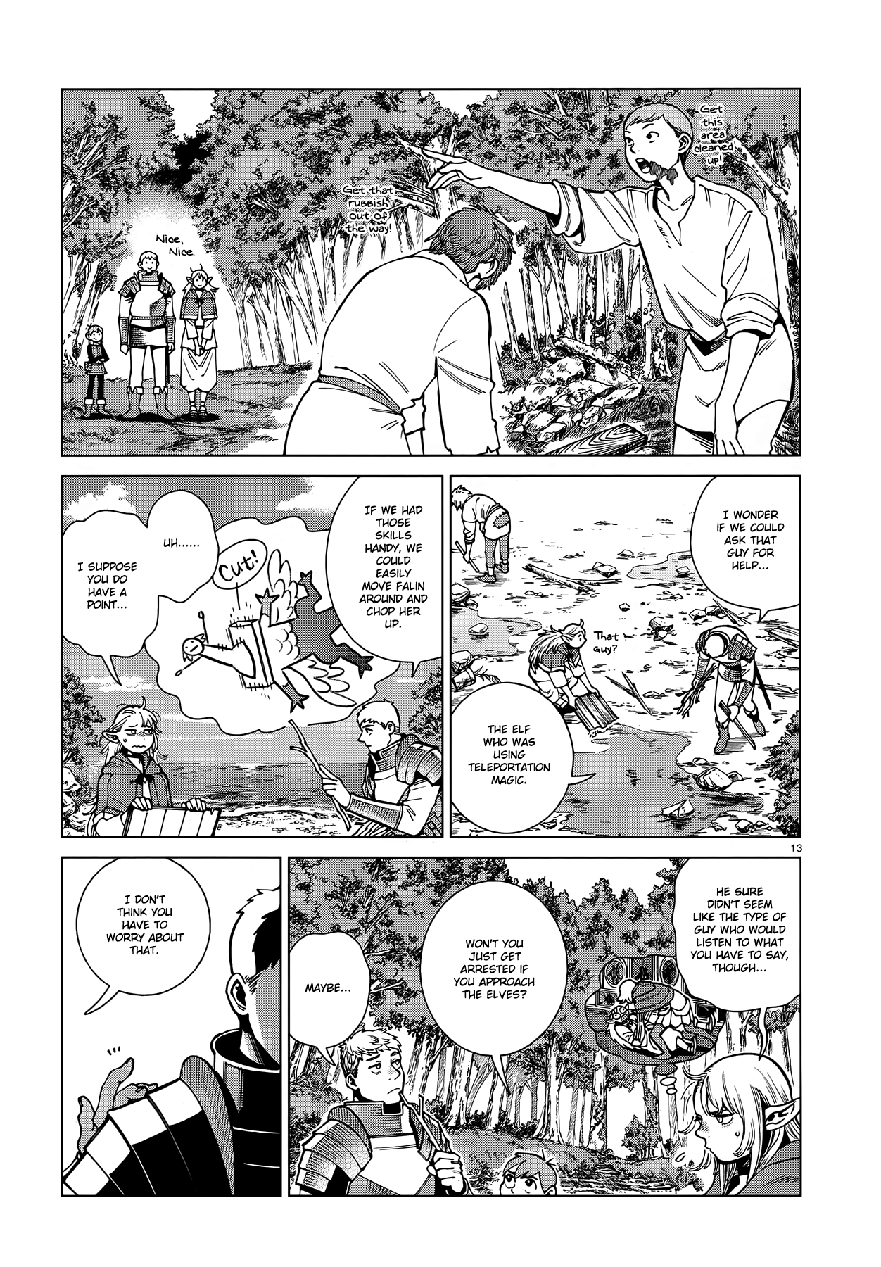 Dungeon Meshi Chapter 93 page 13 - Chapter 93: Falin I