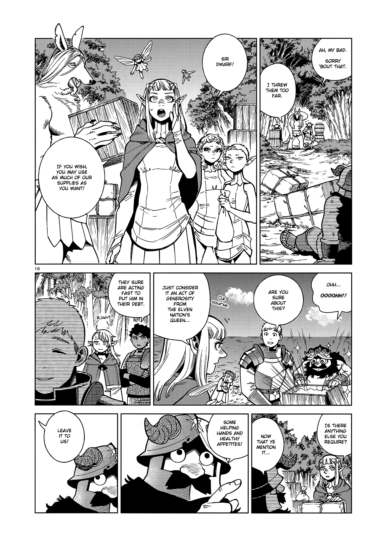 Dungeon Meshi Chapter 93 page 16 - Chapter 93: Falin I
