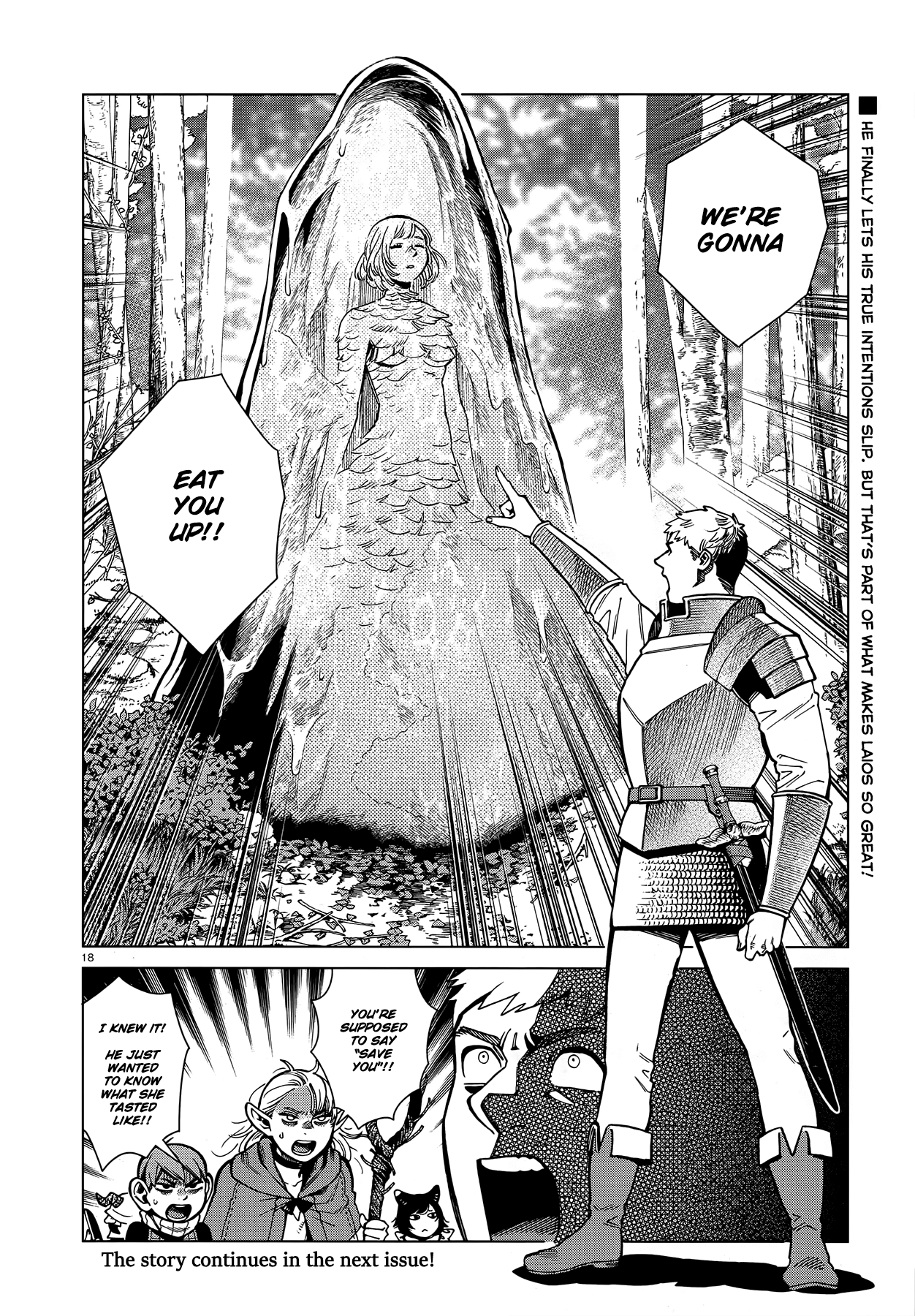 Dungeon Meshi Chapter 93 page 18 - Chapter 93: Falin I