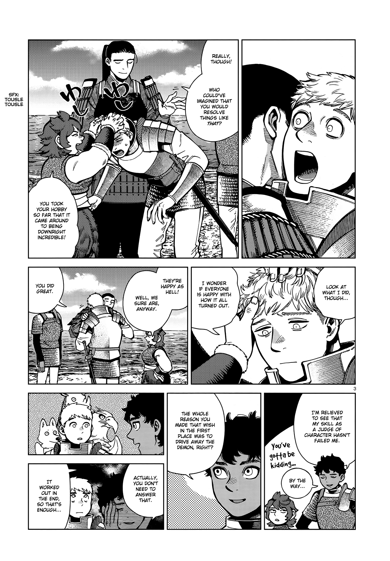 Dungeon Meshi Chapter 93 page 3 - Chapter 93: Falin I