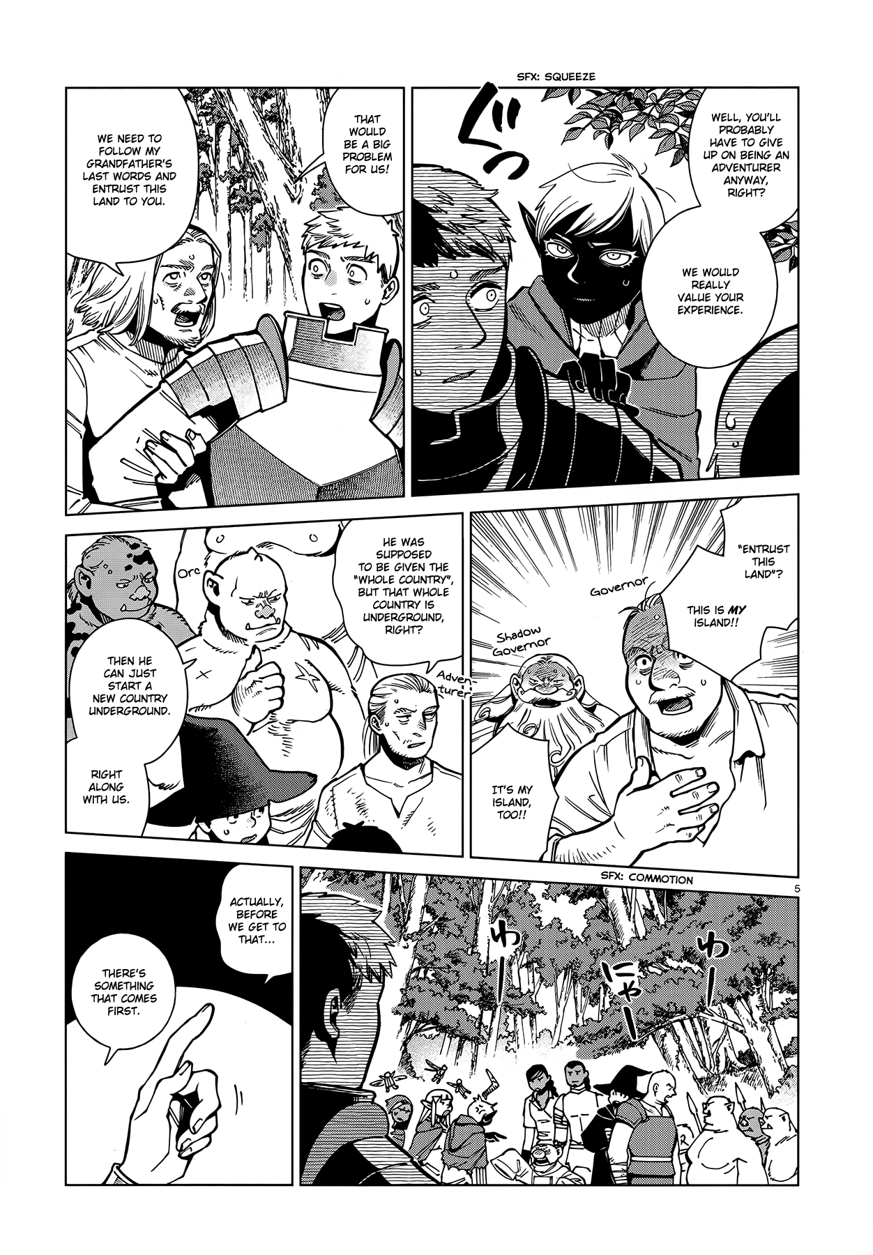 Dungeon Meshi Chapter 93 page 5 - Chapter 93: Falin I