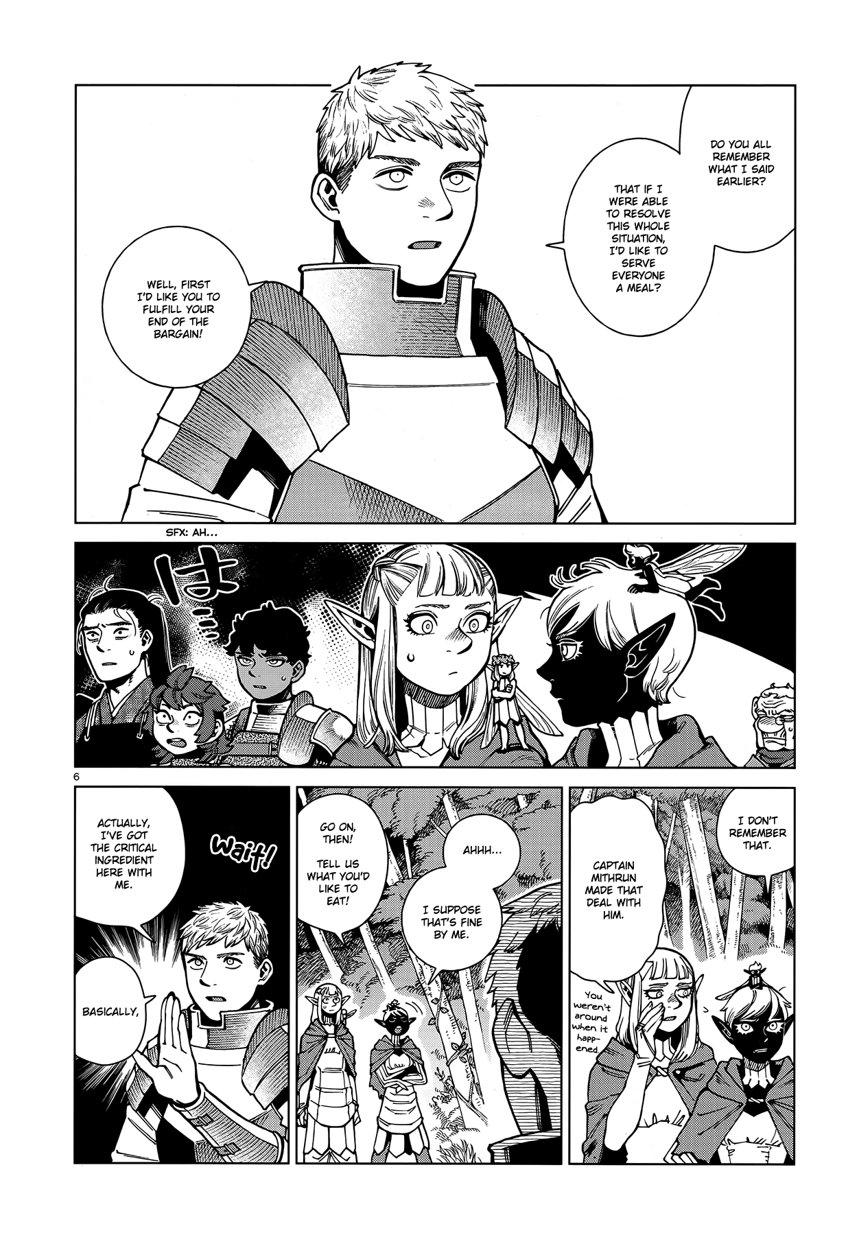 Dungeon Meshi Chapter 93 page 6 - Chapter 93: Falin I