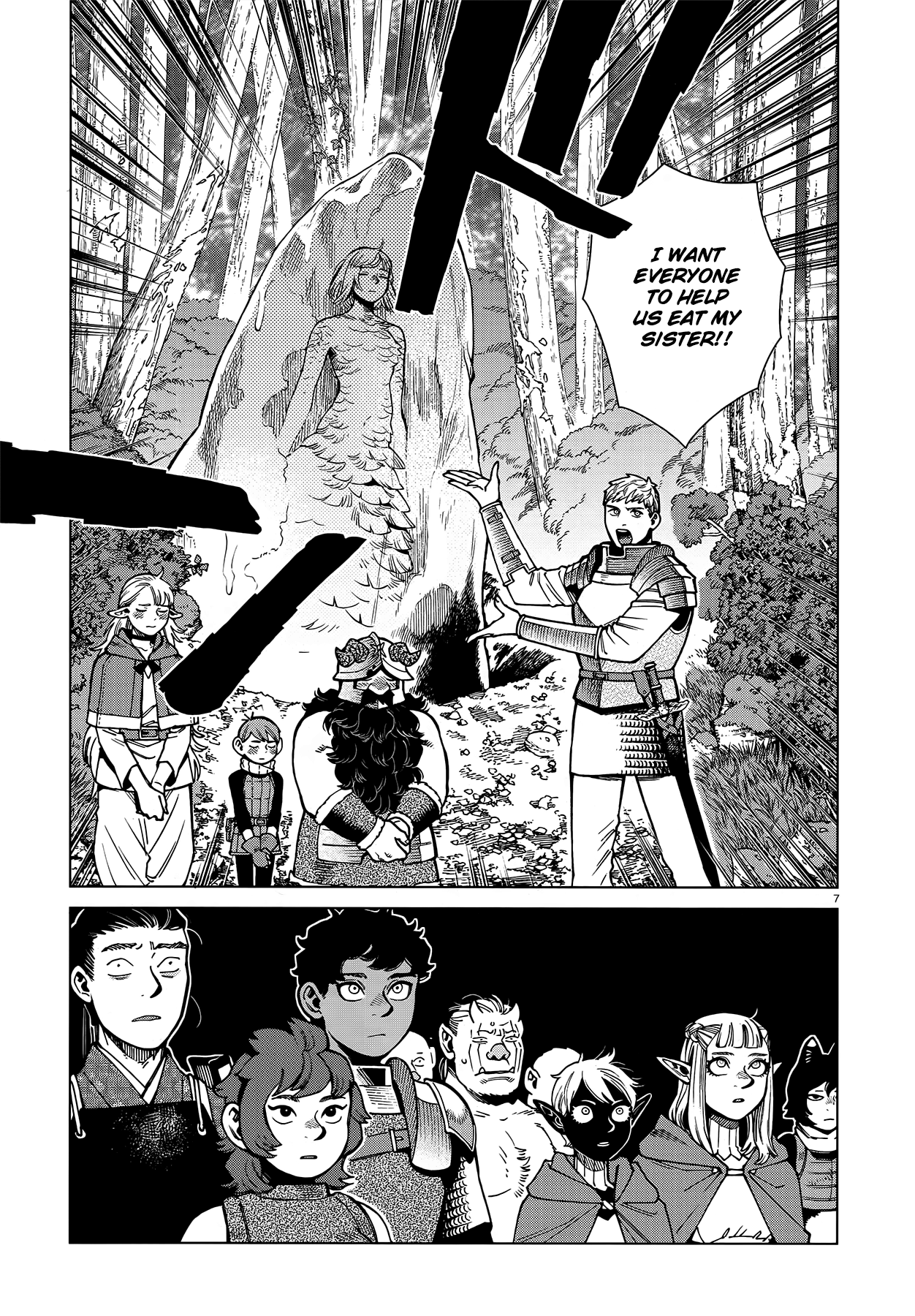 Dungeon Meshi Chapter 93 page 7 - Chapter 93: Falin I