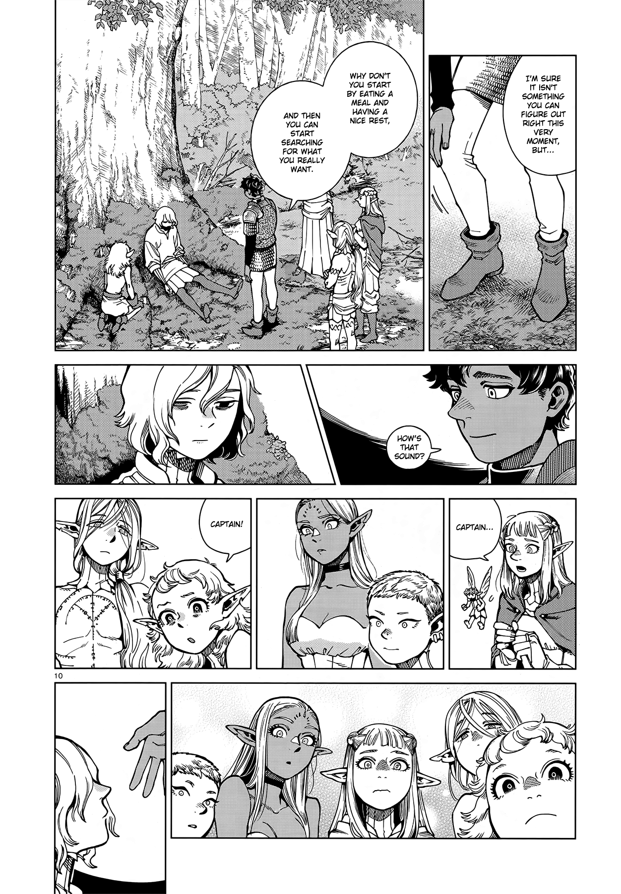 Dungeon Meshi Chapter 94 page 10 - Chapter 94: Falin II