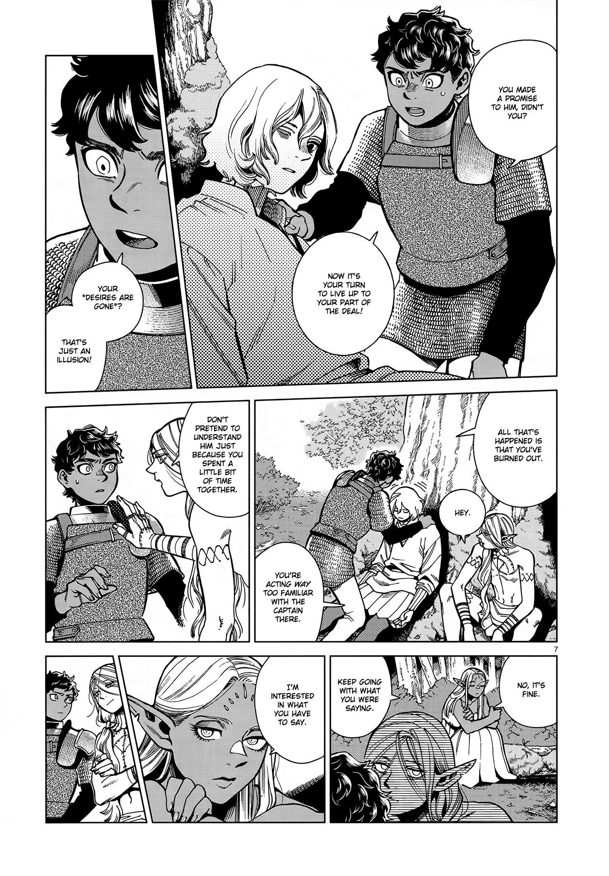 Dungeon Meshi Chapter 94 page 7 - Chapter 94: Falin II