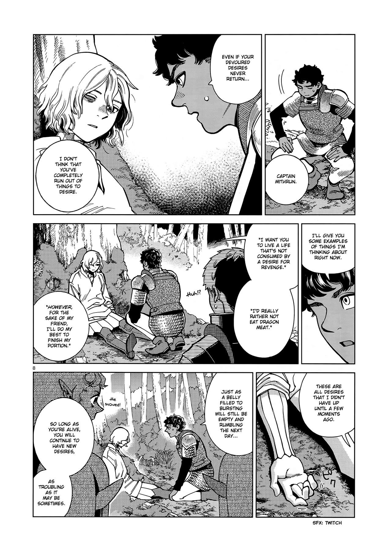 Dungeon Meshi Chapter 94 page 8 - Chapter 94: Falin II
