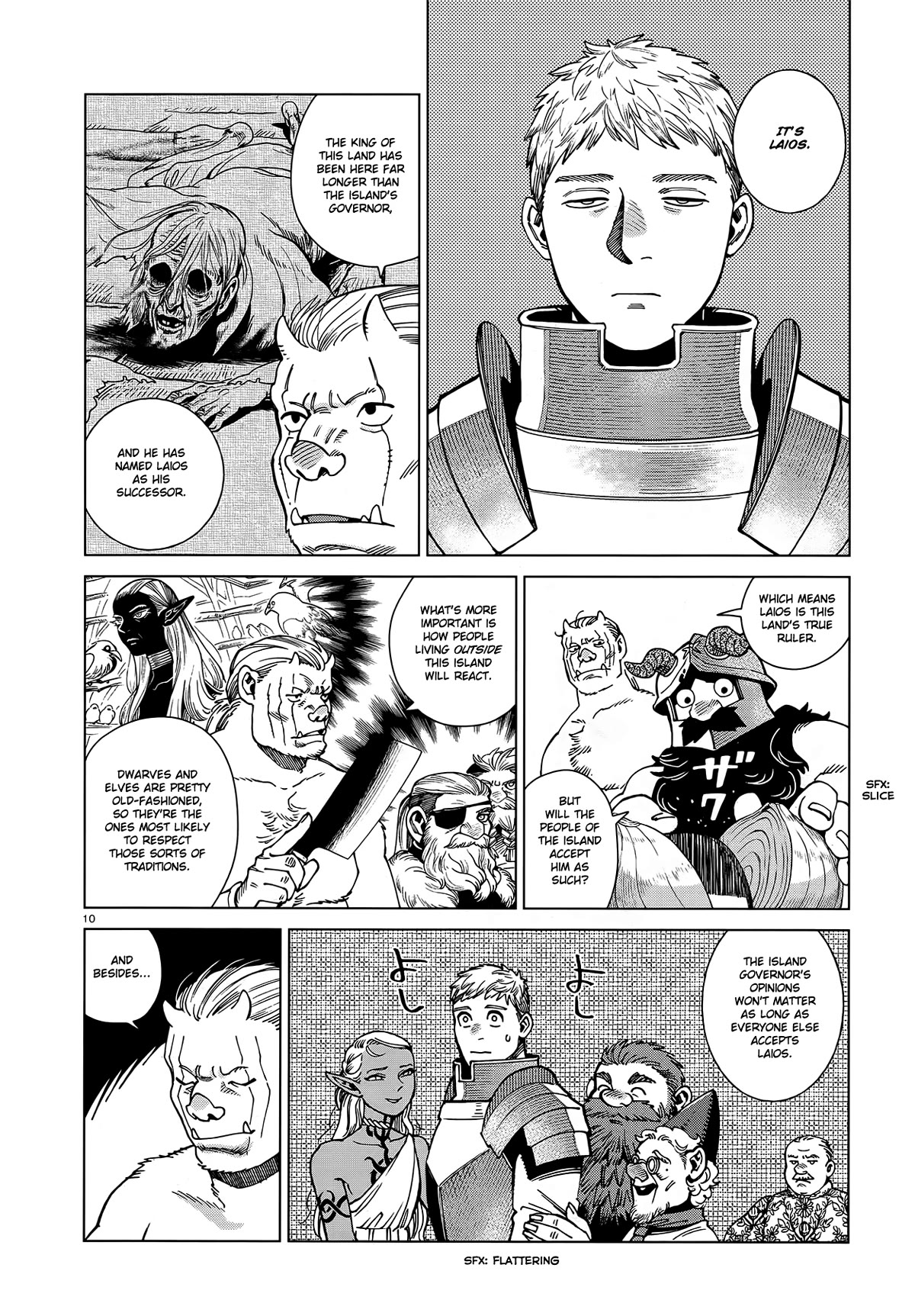 Dungeon Meshi Chapter 95 page 10 - Chapter 95: Falin III