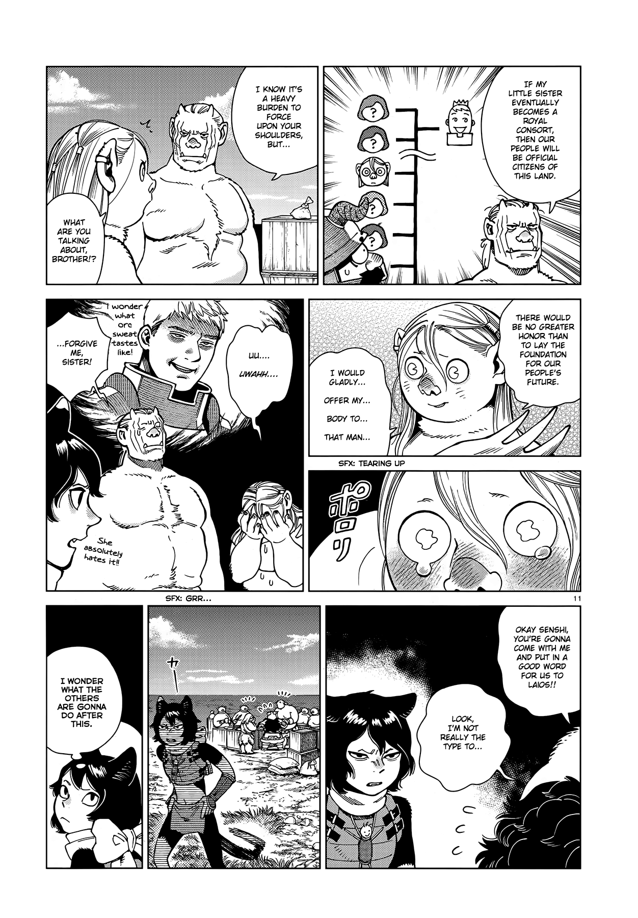 Dungeon Meshi Chapter 95 page 11 - Chapter 95: Falin III
