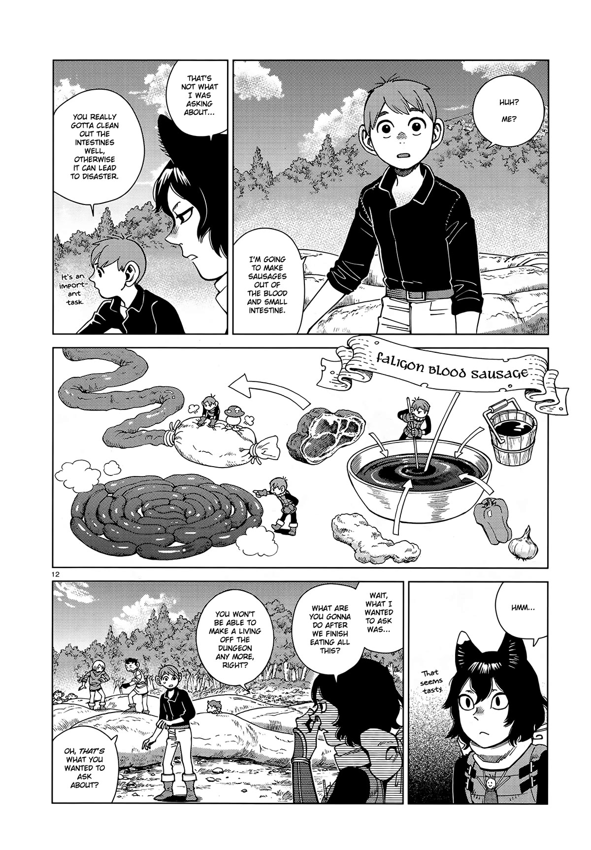 Dungeon Meshi Chapter 95 page 12 - Chapter 95: Falin III
