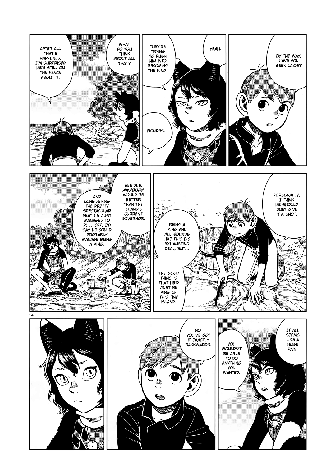 Dungeon Meshi Chapter 95 page 14 - Chapter 95: Falin III