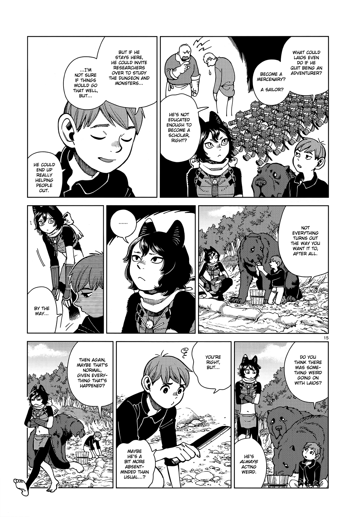 Dungeon Meshi Chapter 95 page 15 - Chapter 95: Falin III