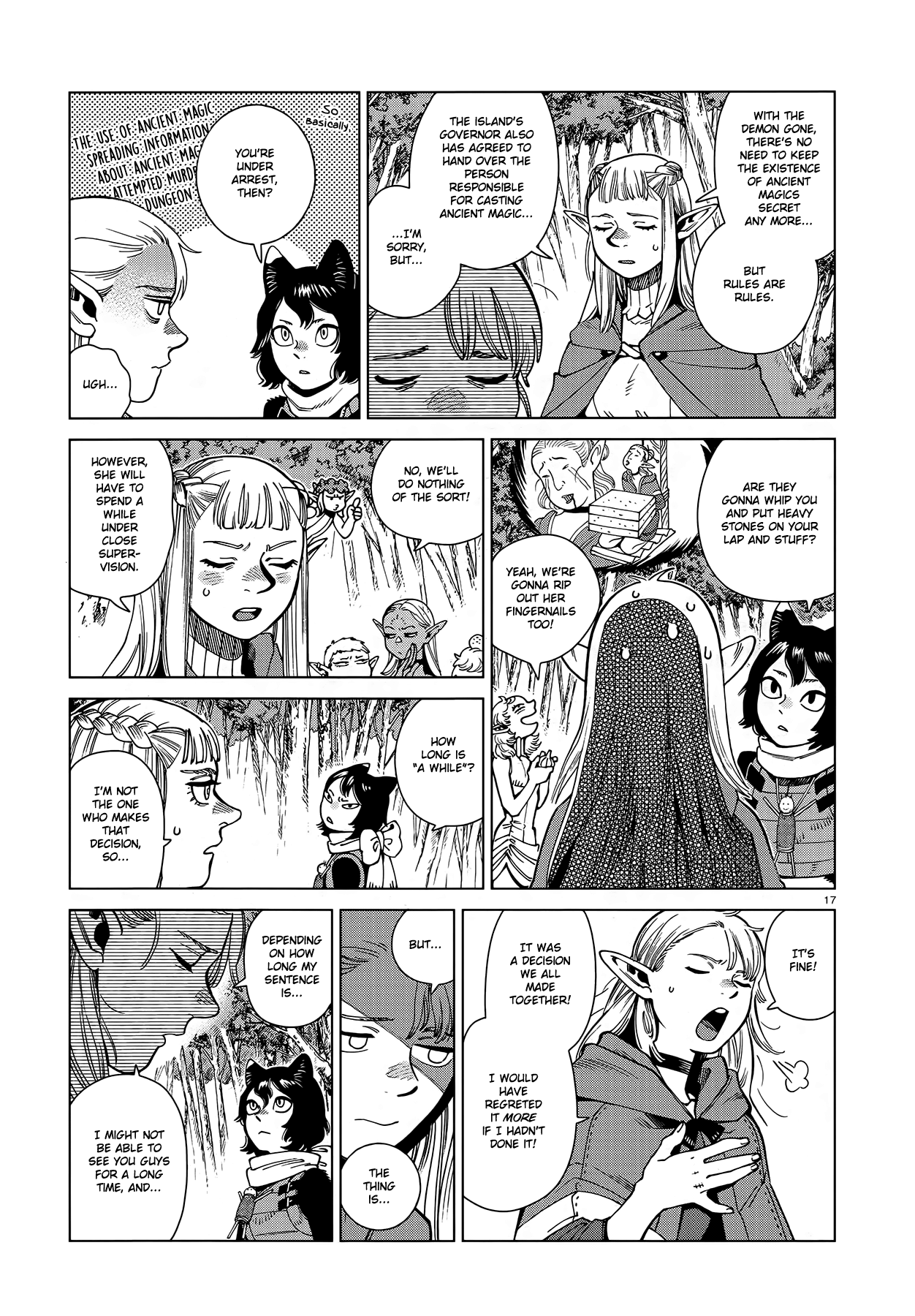 Dungeon Meshi Chapter 95 page 17 - Chapter 95: Falin III