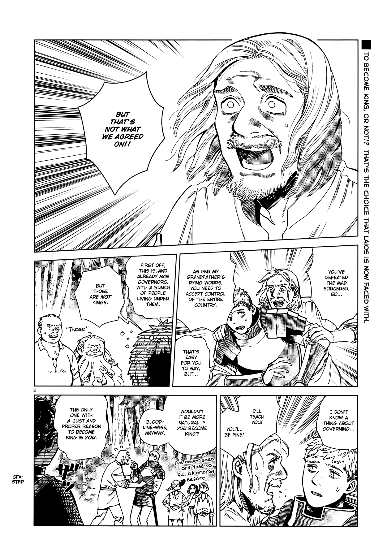Dungeon Meshi Chapter 95 page 2 - Chapter 95: Falin III
