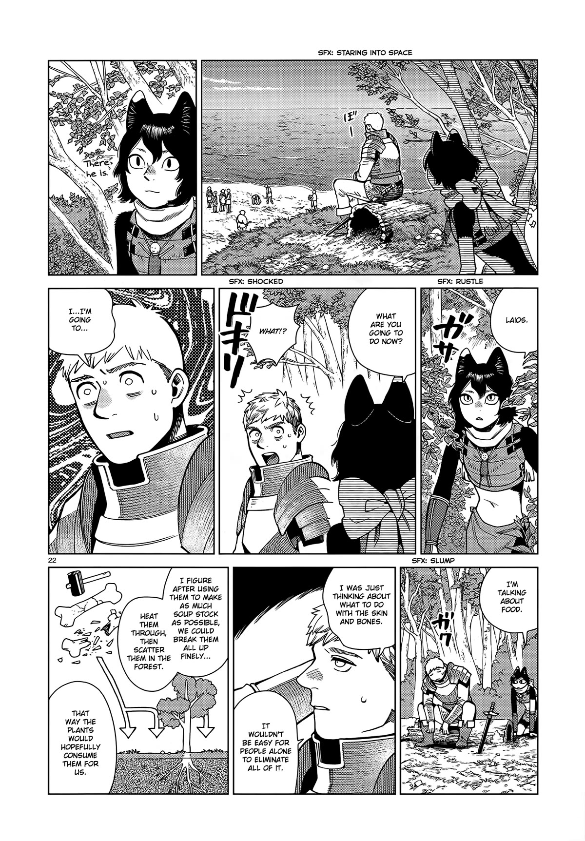 Dungeon Meshi Chapter 95 page 22 - Chapter 95: Falin III