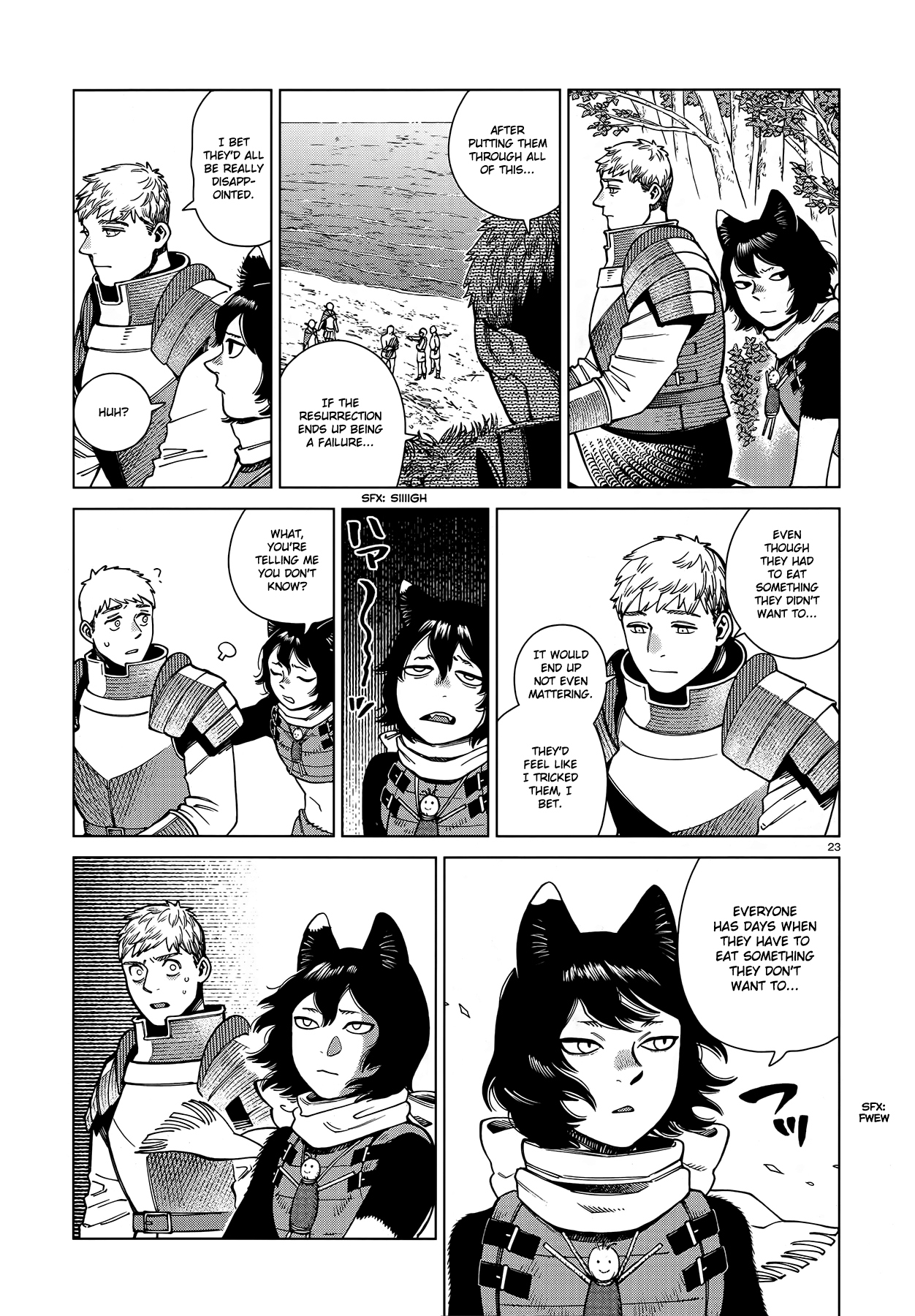 Dungeon Meshi Chapter 95 page 23 - Chapter 95: Falin III